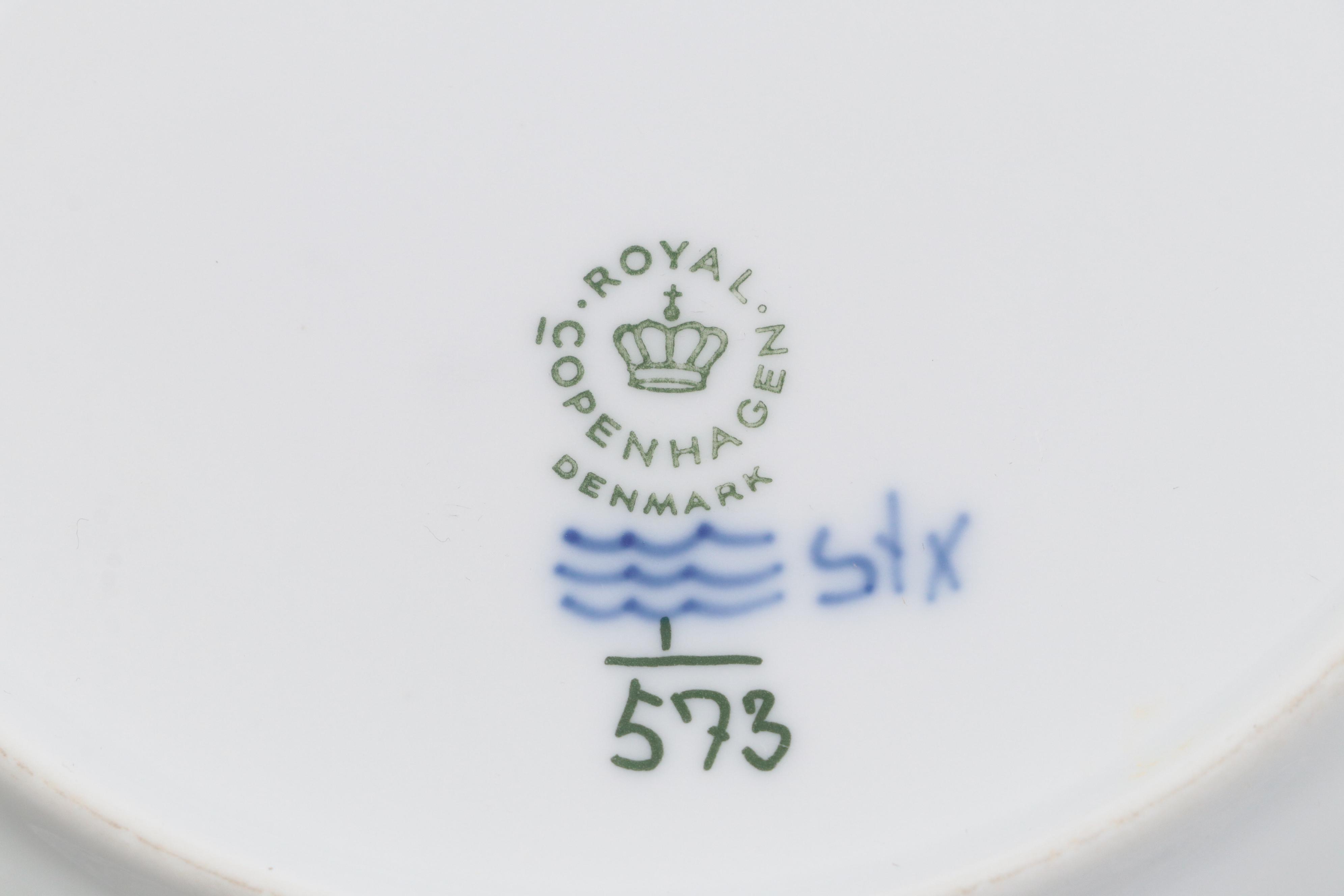 Royal Copenhagen "Blue Fluted Half Lace" Porcelain Dinnerware