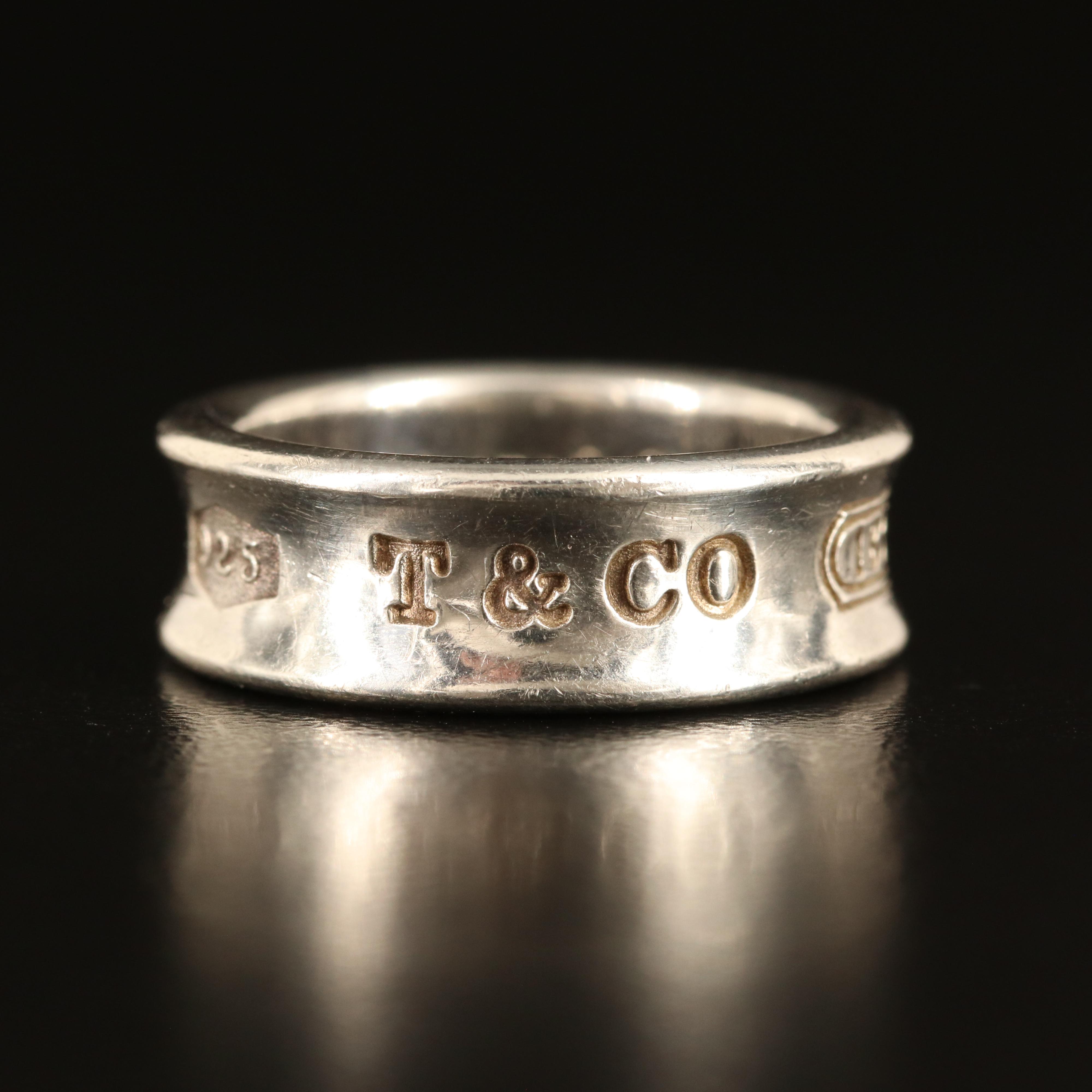 Tiffany & Co. "1837" Sterling Ring