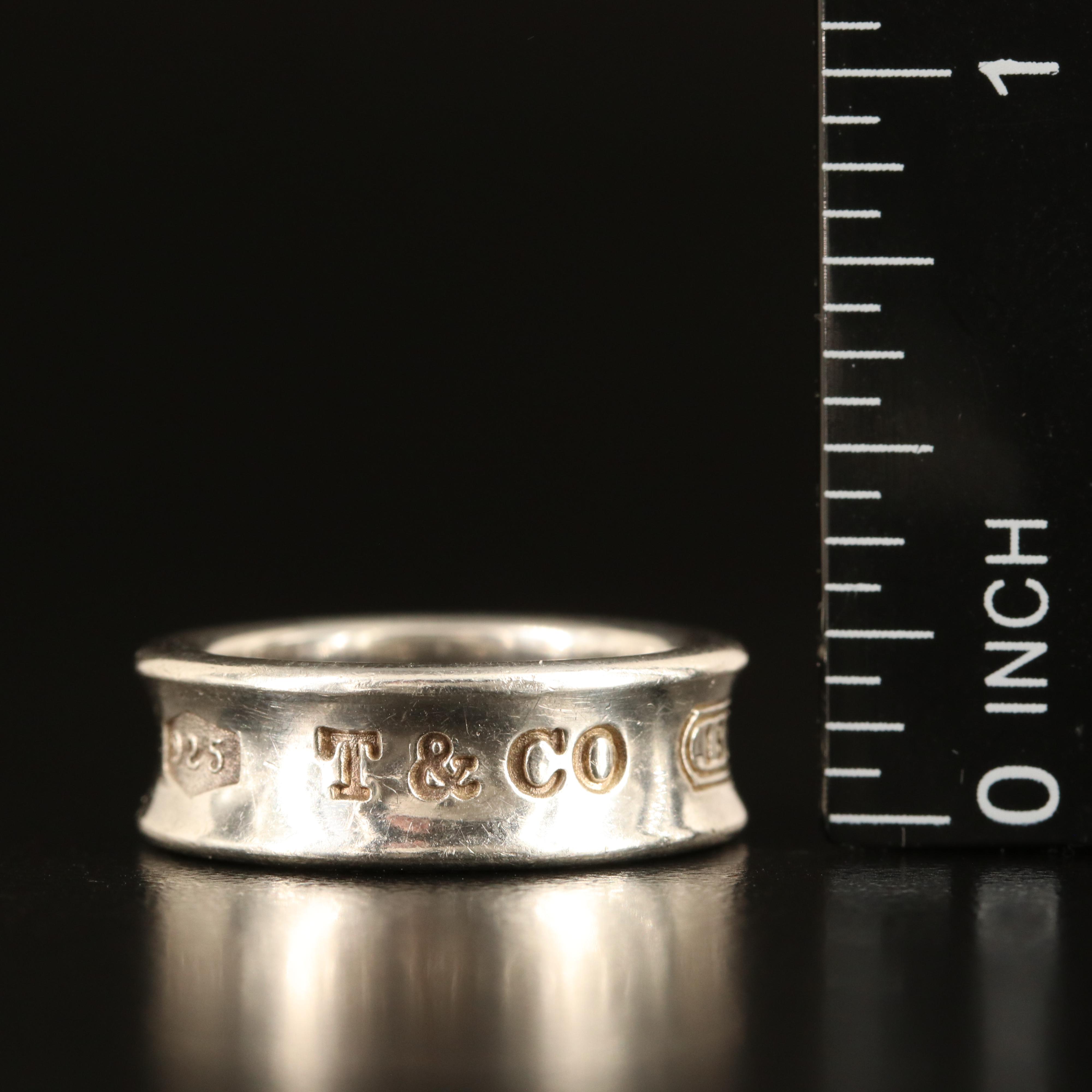 Tiffany & Co. "1837" Sterling Ring