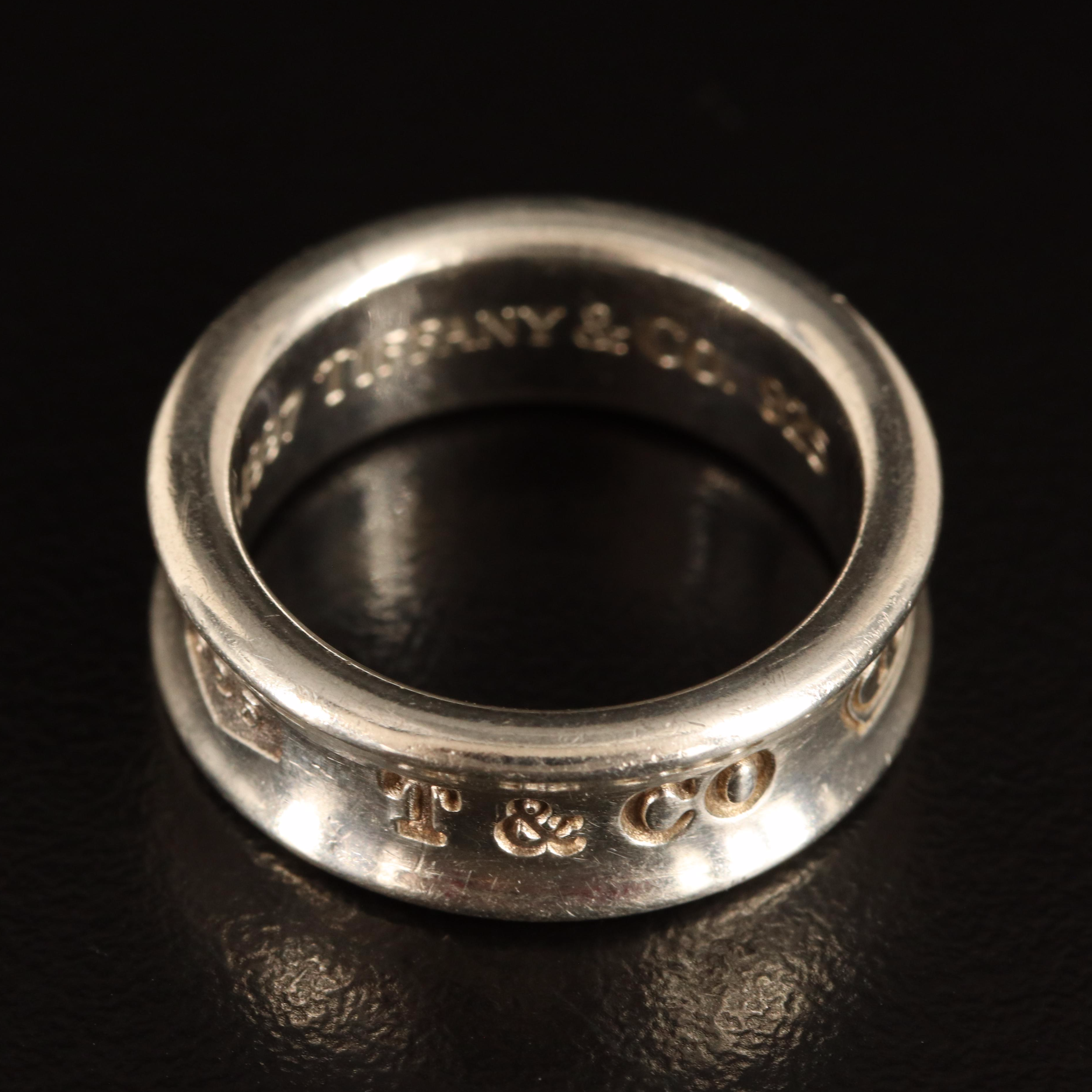 Tiffany & Co. "1837" Sterling Ring