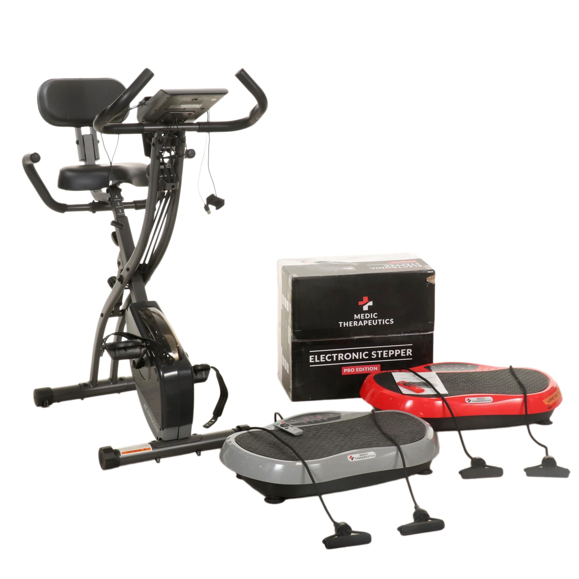 Medic Therapeutics Electronic Steppers With MaxKare Exercise Bike