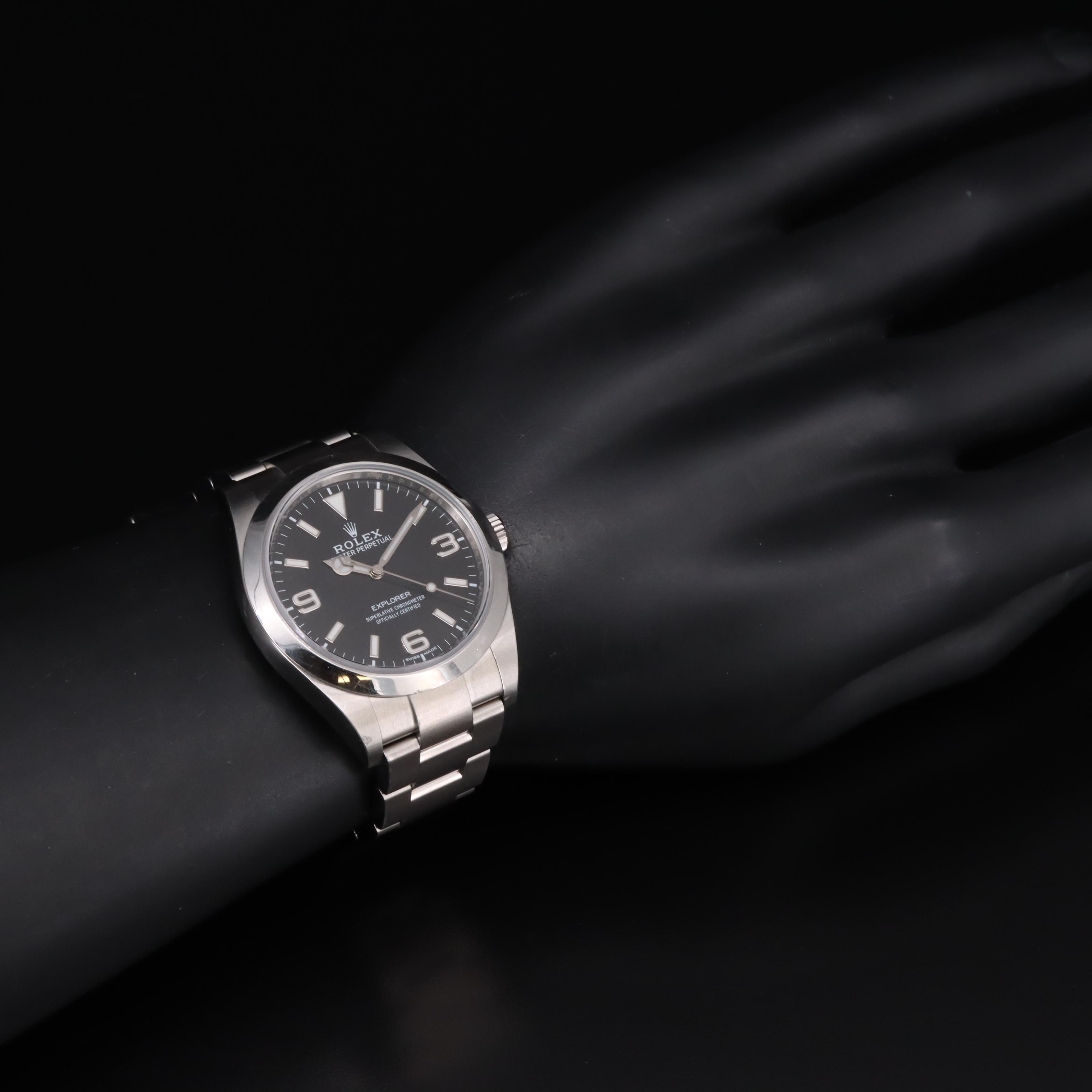 Rolex Oyster Perpetual Explorer Watch