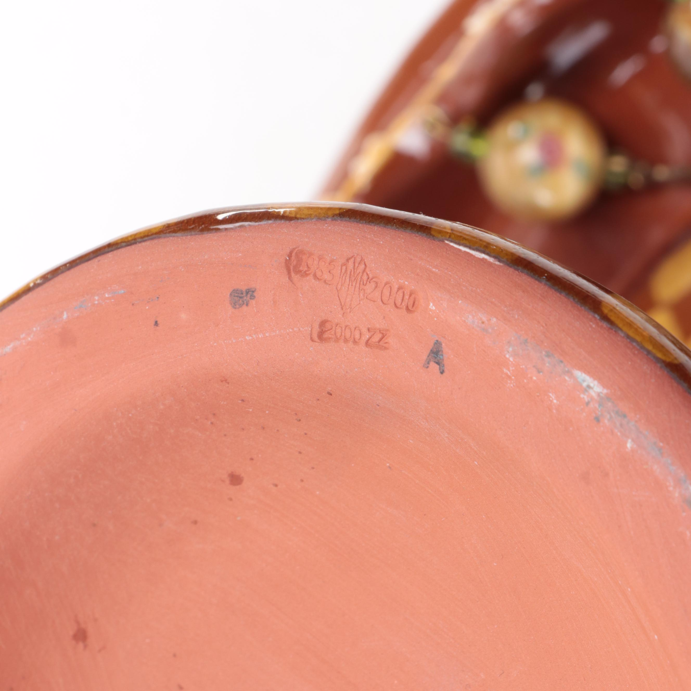 MacKenzie-Childs "Peanuts" Pedestal Cake Stand and Christofle Porcelain Chargers