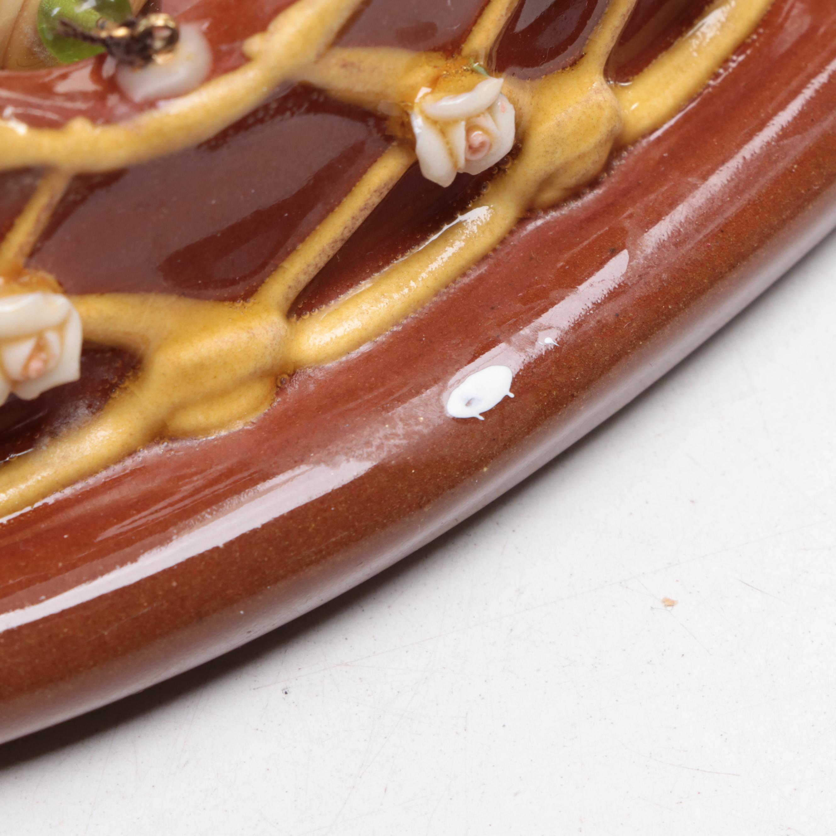 MacKenzie-Childs "Peanuts" Pedestal Cake Stand and Christofle Porcelain Chargers