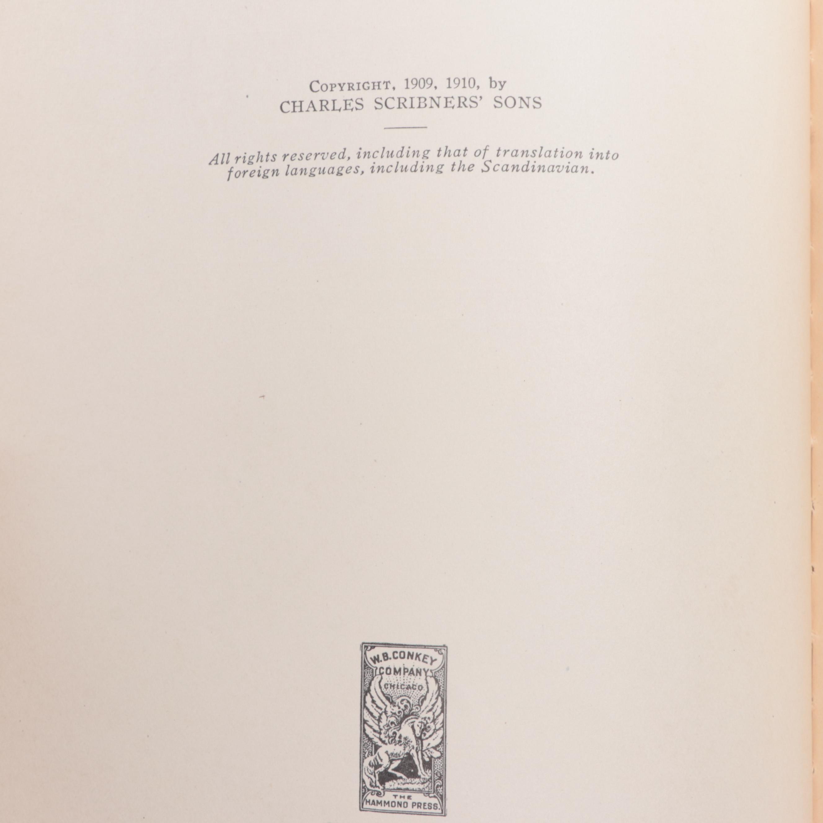 First Trade Edition "African Game Trails" and "Theodore Roosevelt: A Biography"