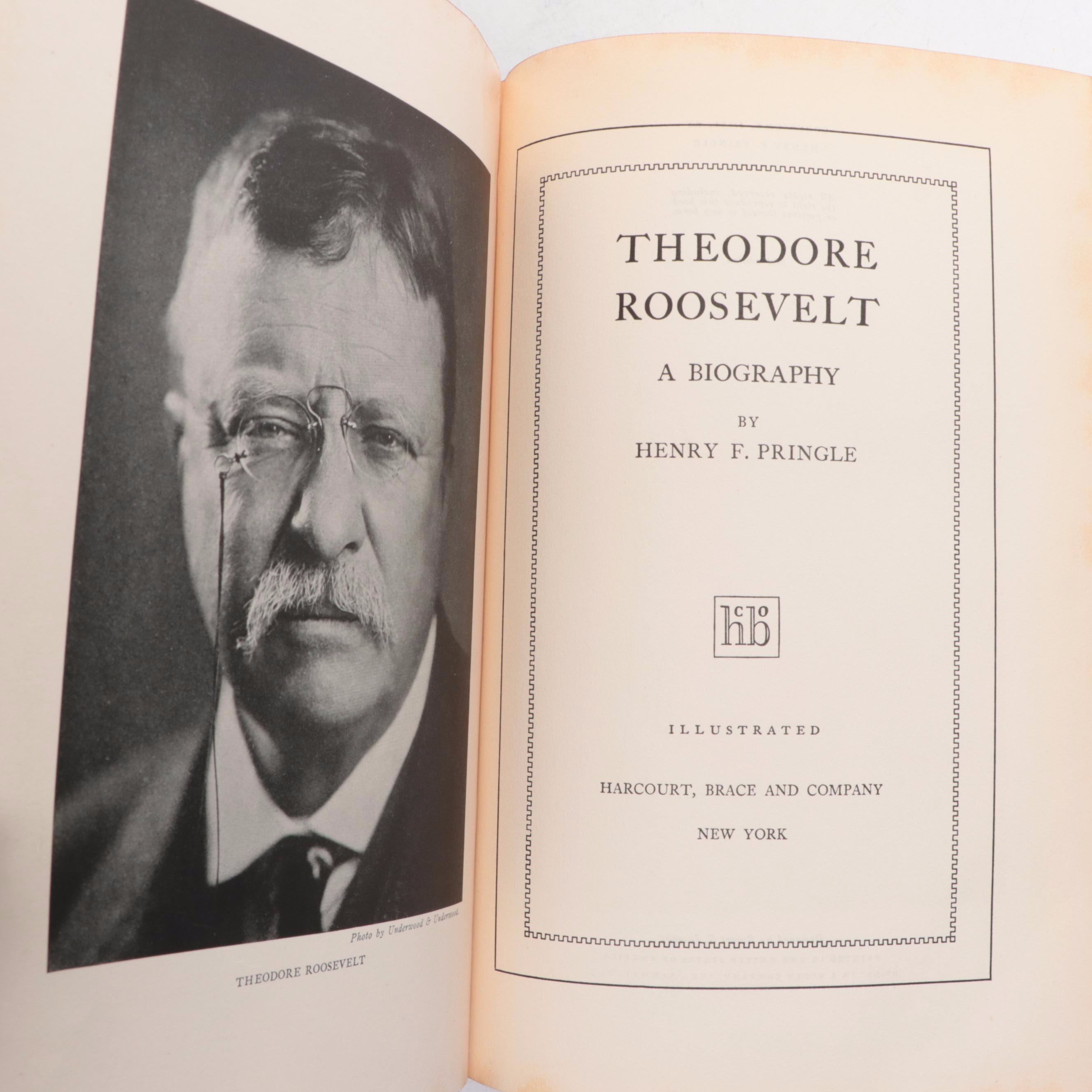 First Trade Edition "African Game Trails" and "Theodore Roosevelt: A Biography"