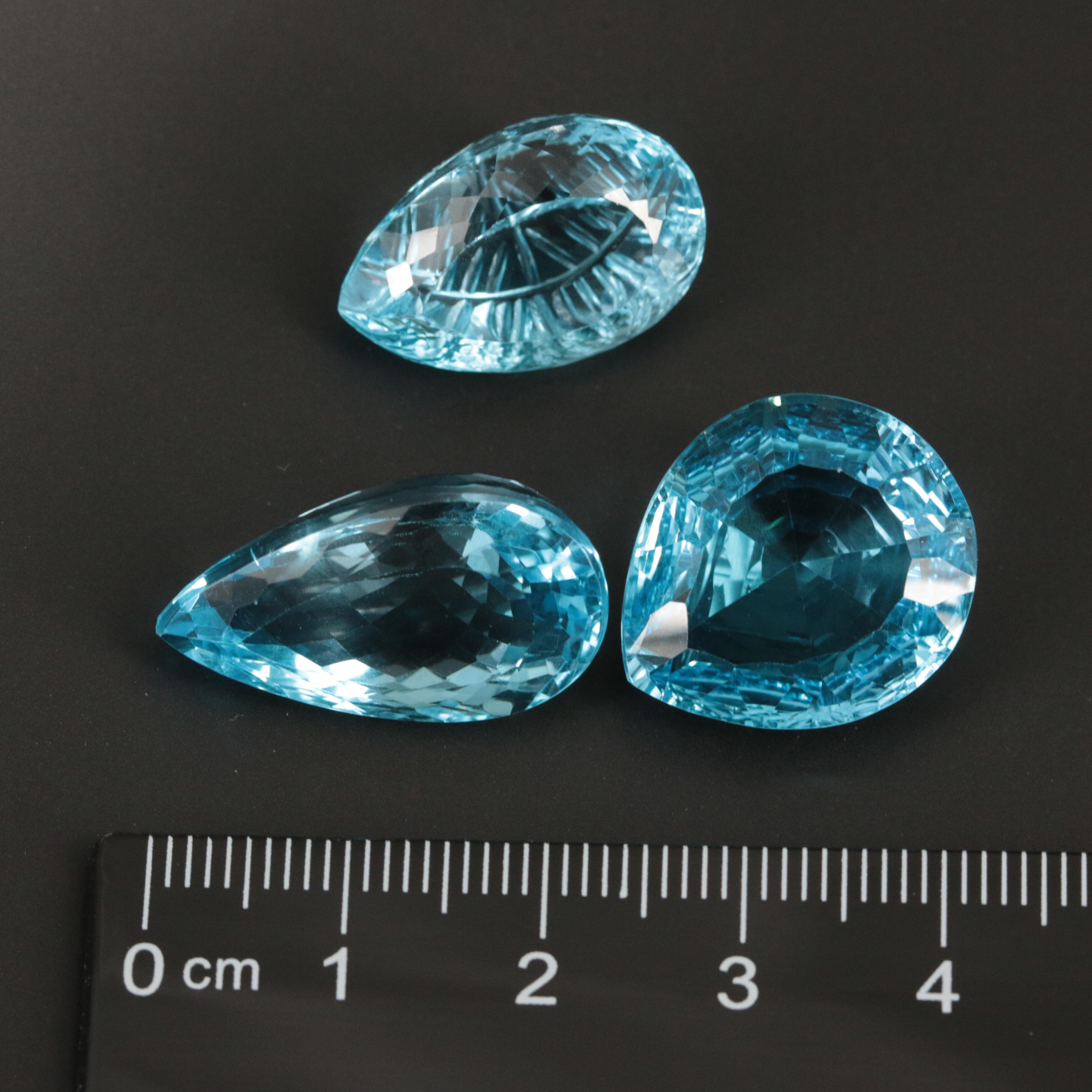 Loose 144.27 CTW Swiss Blue Topaz