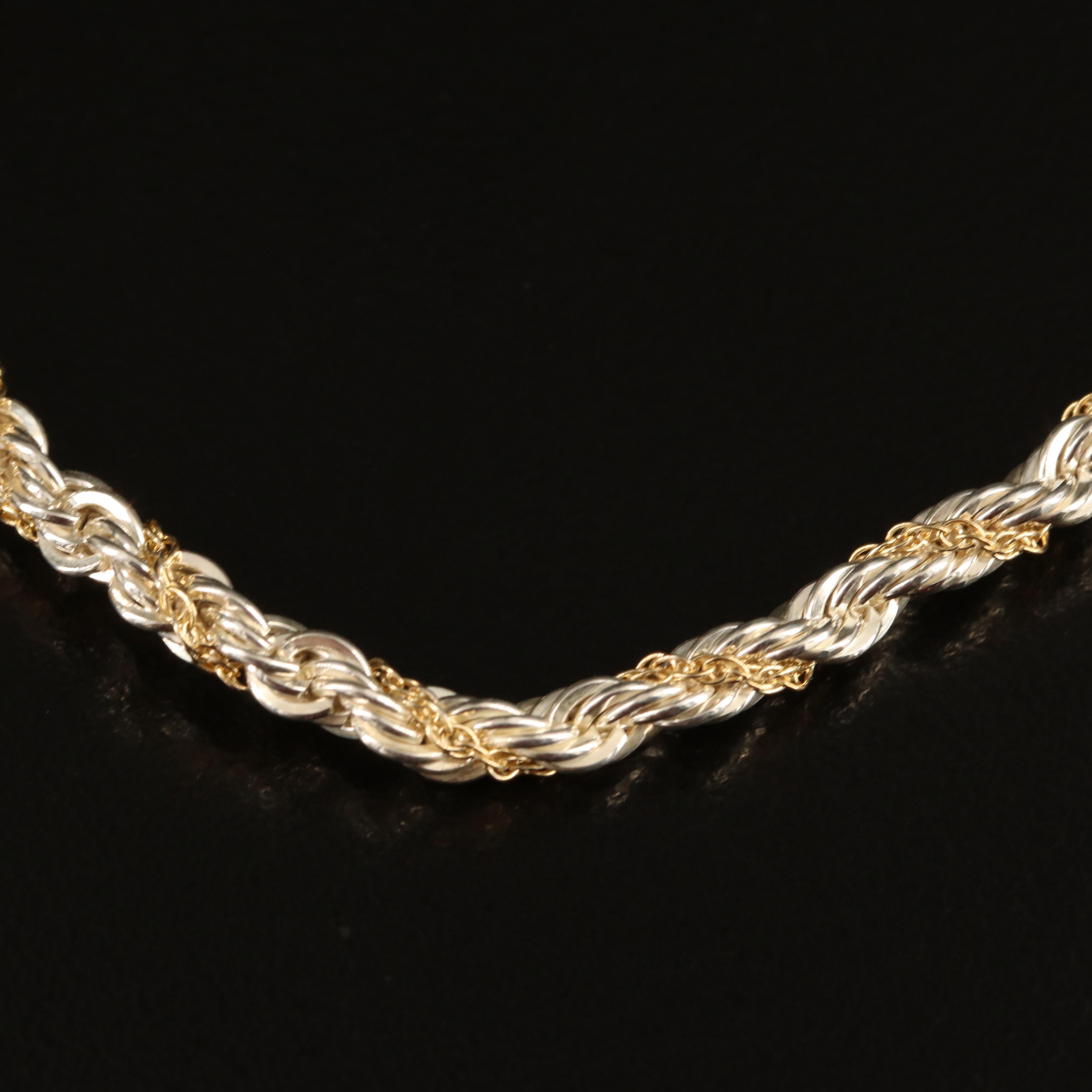 Tiffany & Co. Sterling Earrings, Brooch and Bracelet with 18K Accents