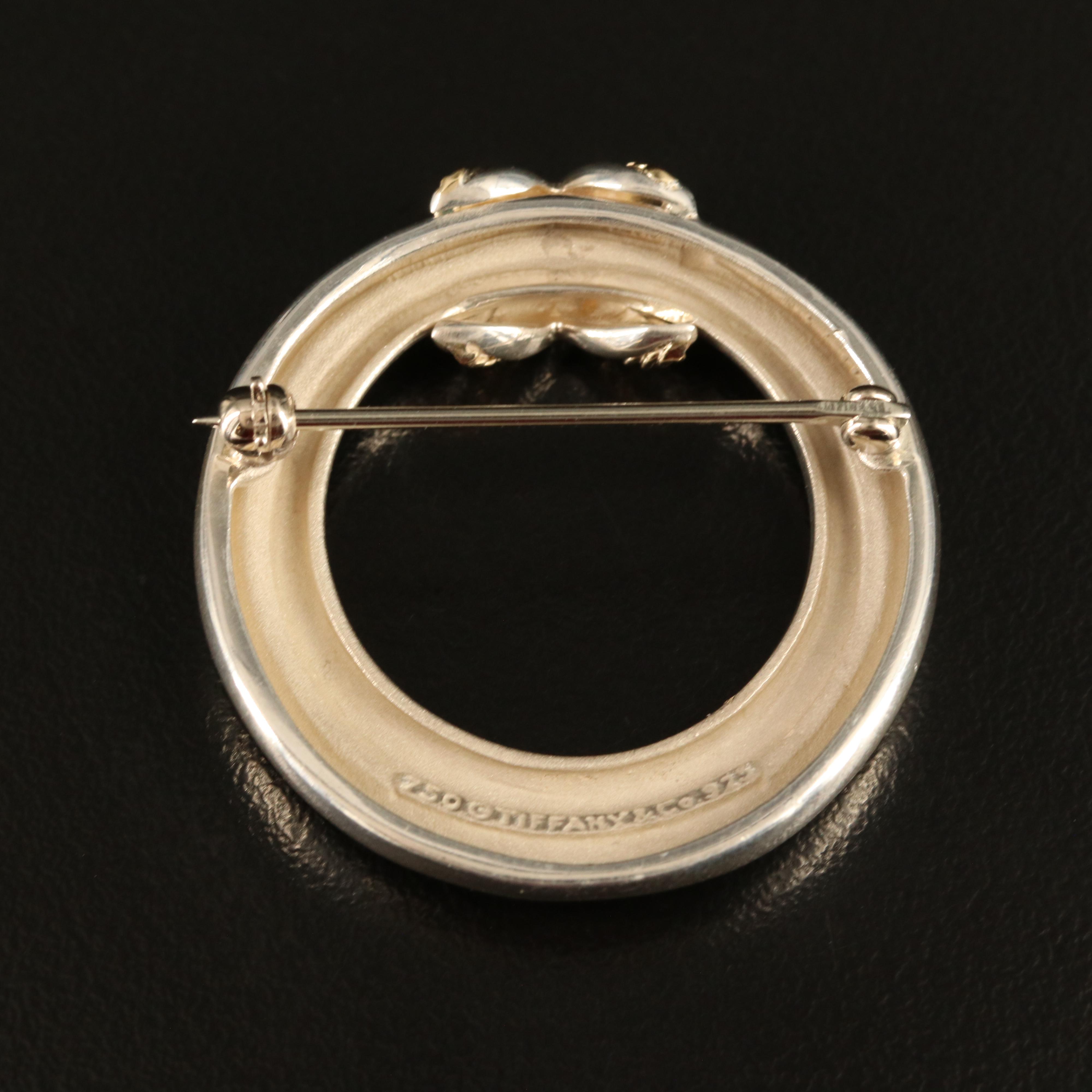 Tiffany & Co. Sterling Earrings, Brooch and Bracelet with 18K Accents