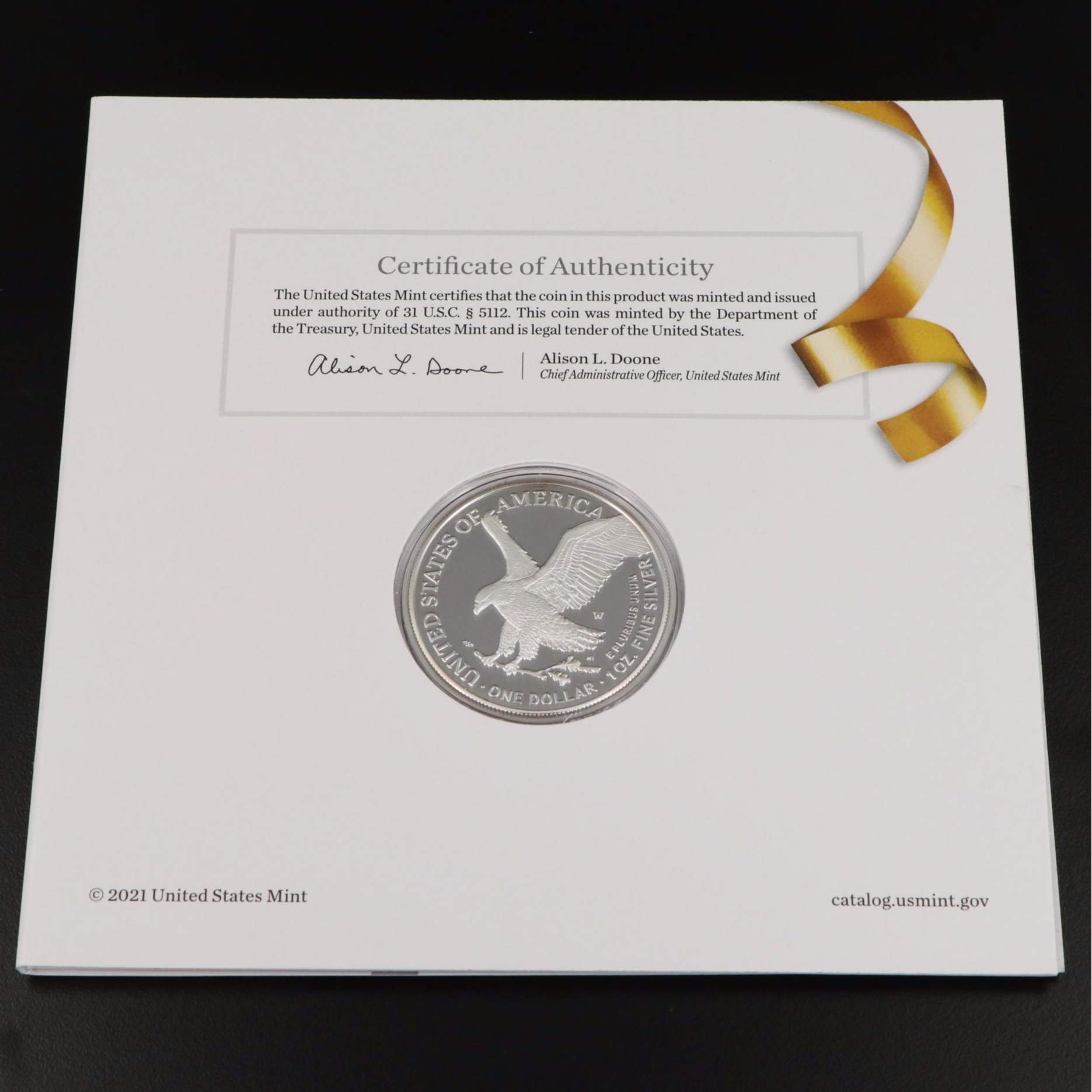 2022-W American Silver Eagle Proof Bullion Coin