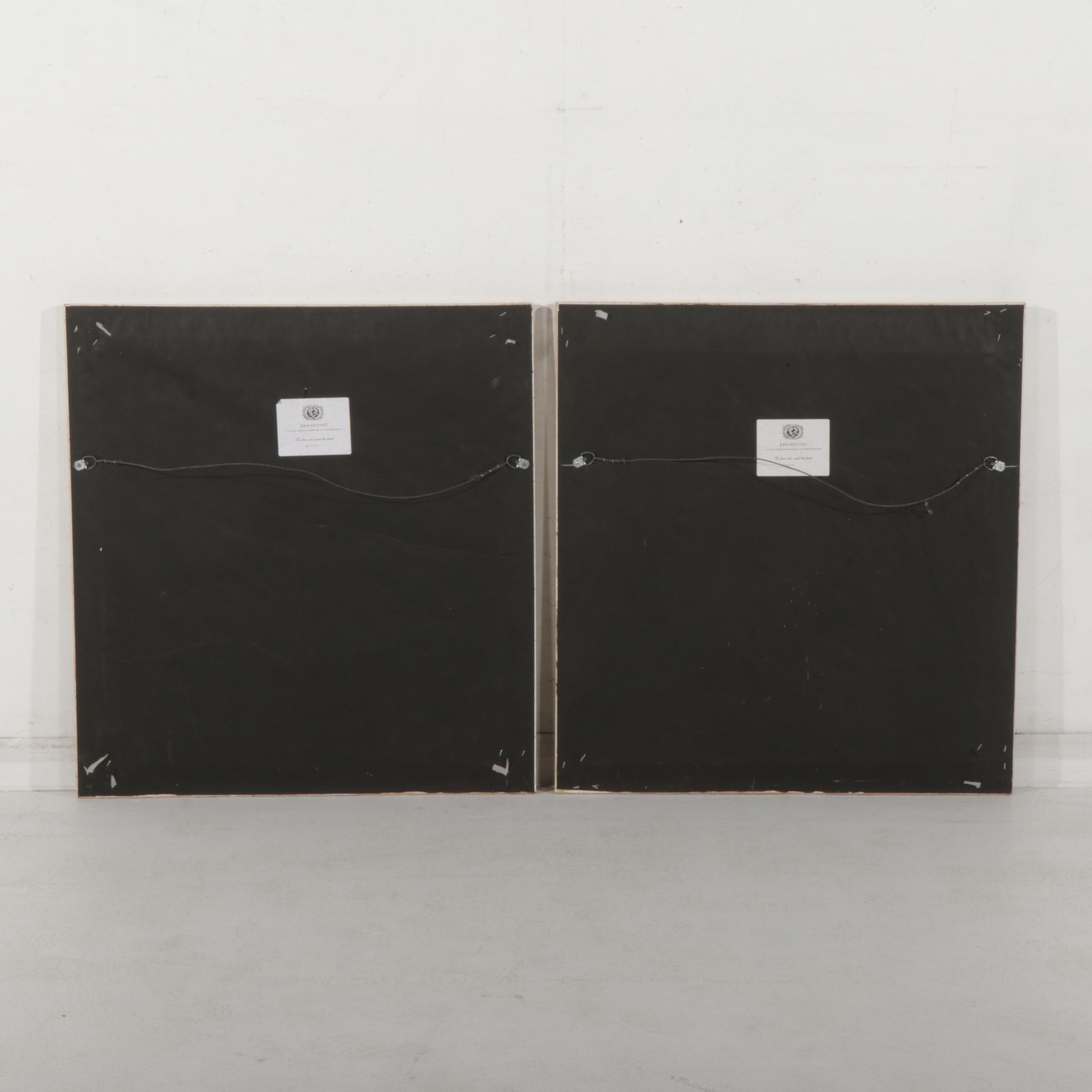 Fruit Hand-Colored Lithographs After Abbé Le Berriays, Late 20th Century