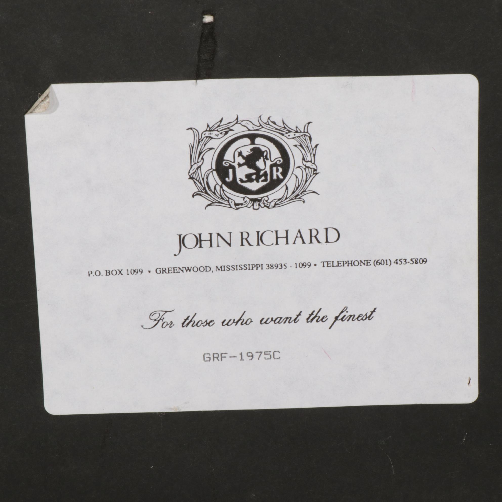 Fruit Hand-Colored Lithographs After Abbé Le Berriays, Late 20th Century