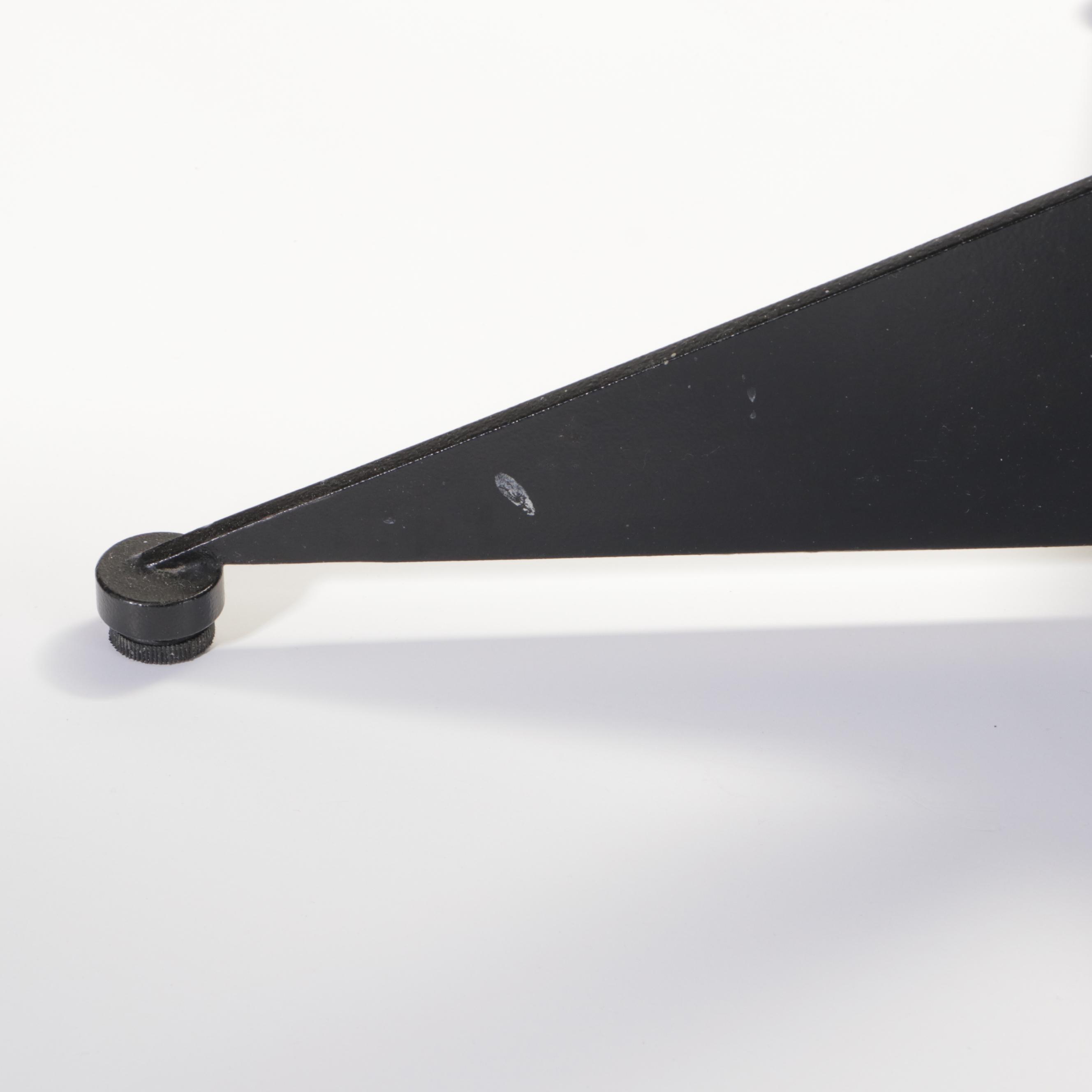 Three-Piece Steel and Glass Top Bistro Set, Incl. Emilio Nanni for Fly Line