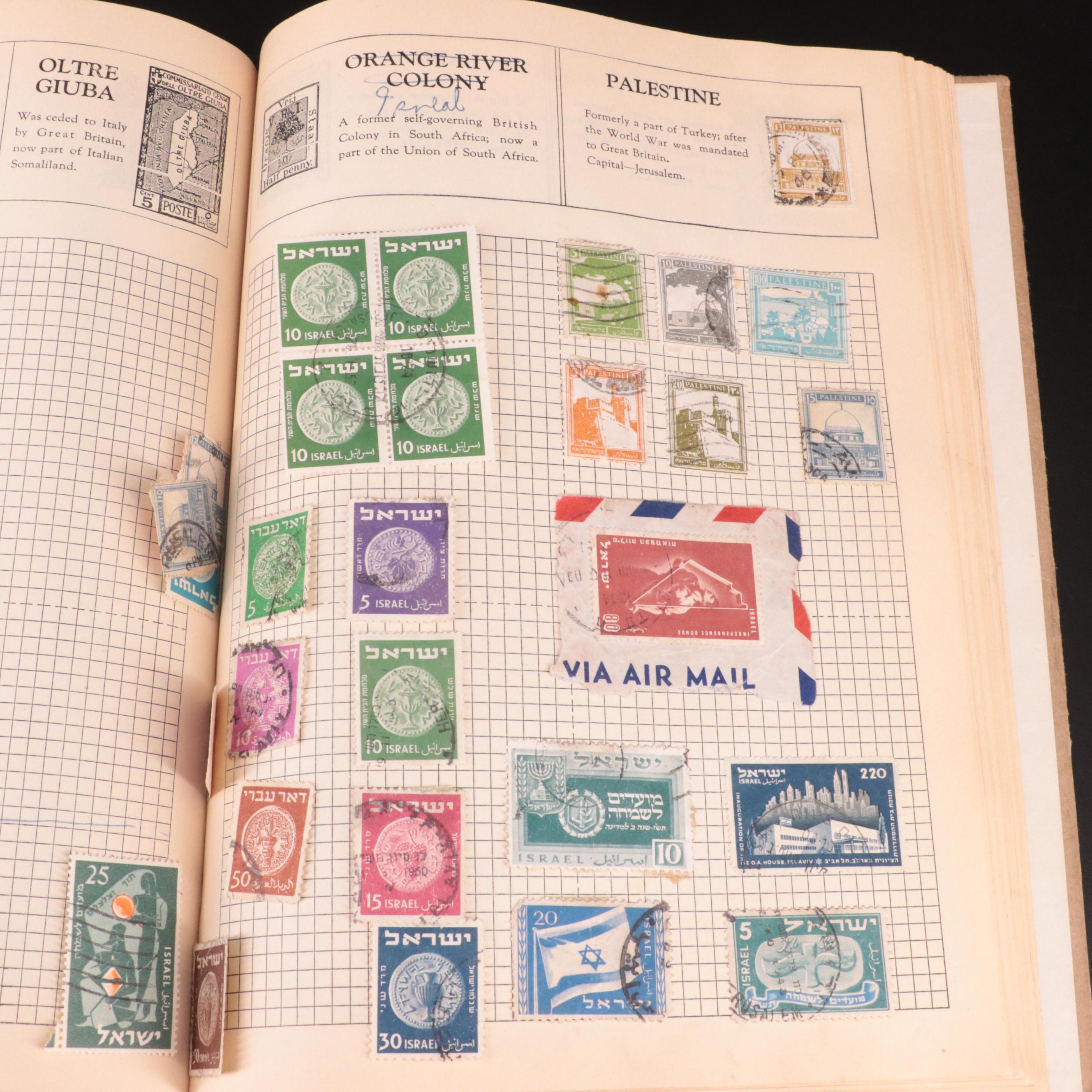Vintage Postage Stamp Collection