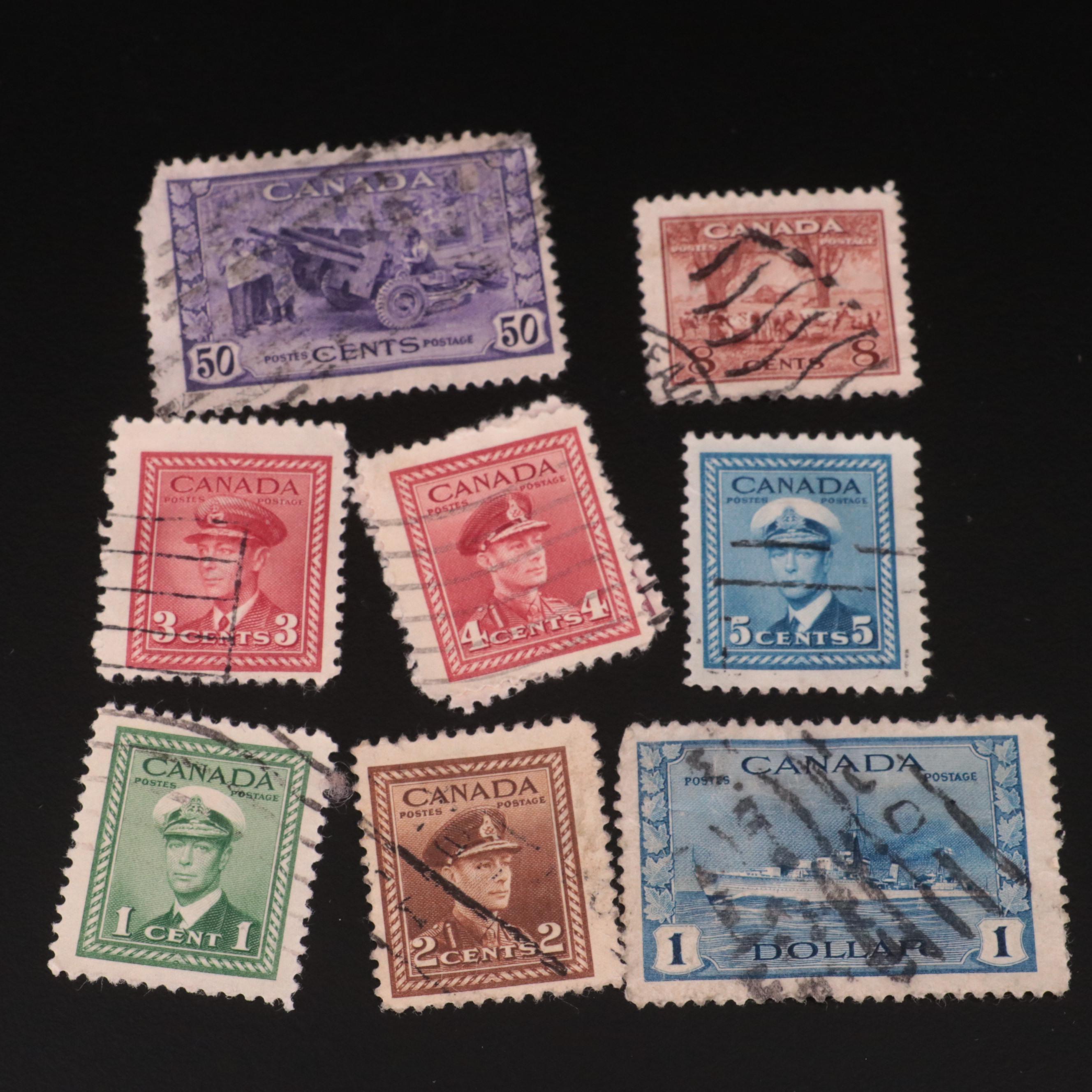 Vintage Postage Stamp Collection