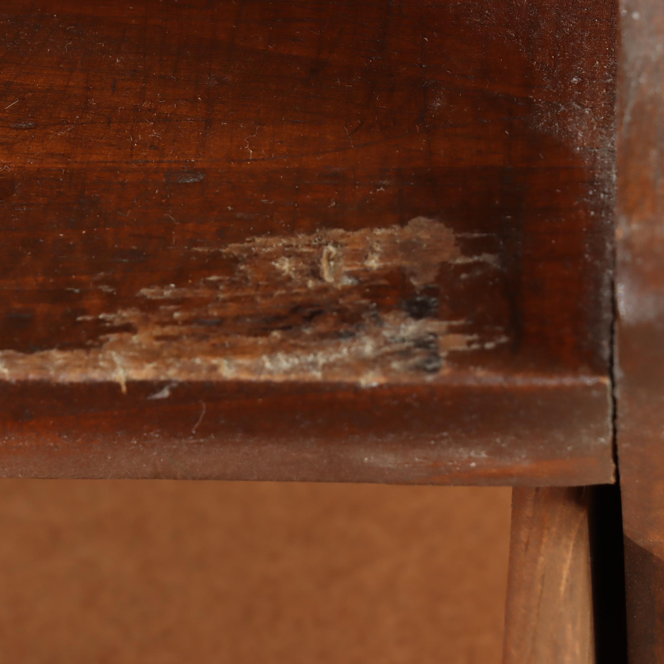 American Colonial Style Pine Three-Drawer Cabinet, Mid to Late 20th Century