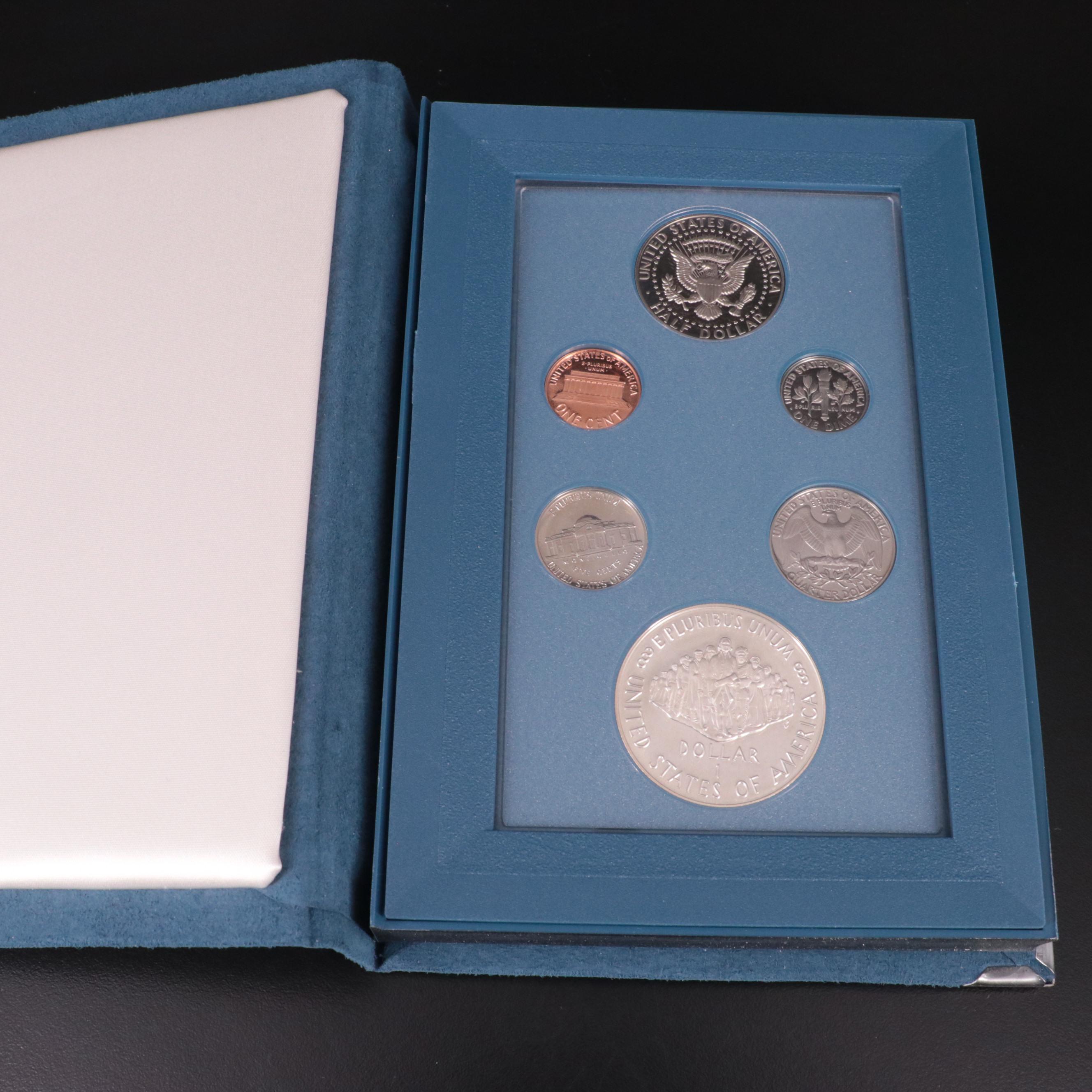 Four U.S. Mint Prestige Proof Sets
