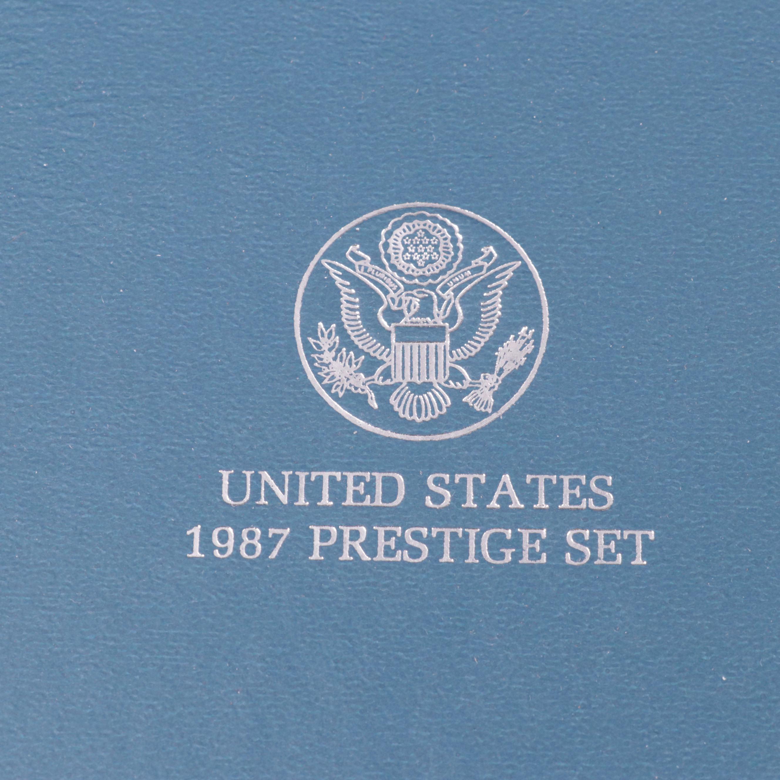 Four U.S. Mint Prestige Proof Sets