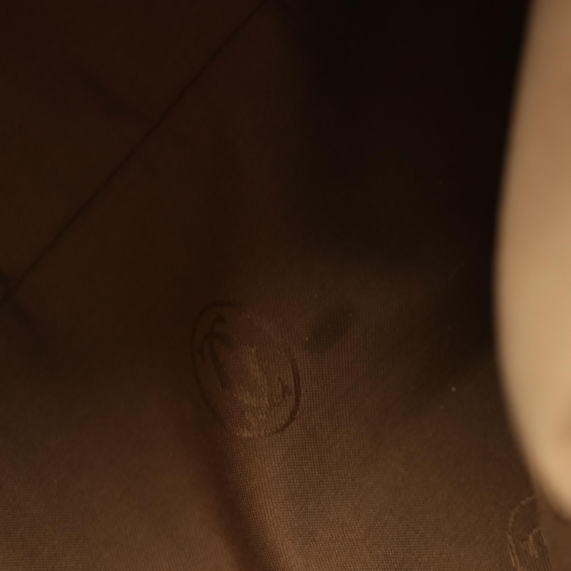 Cartier Small Marcello Handbag in Black Goatskin Leather