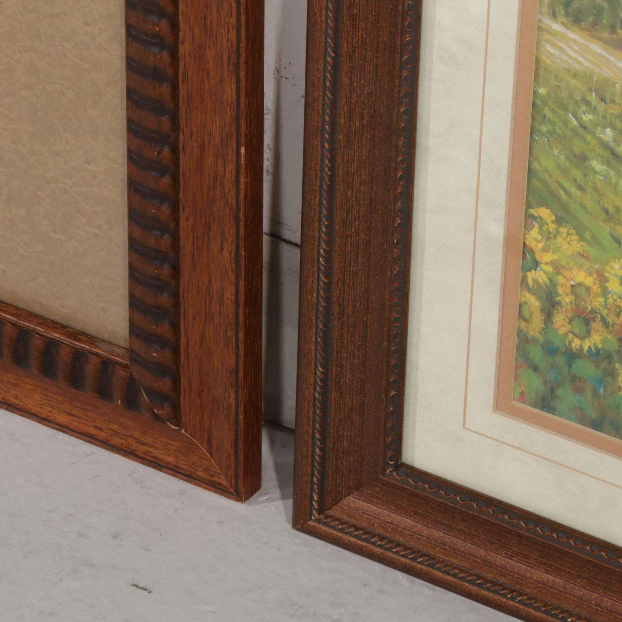 Offset Lithographs After Michael Longo "Provencal Village III," 21st Century