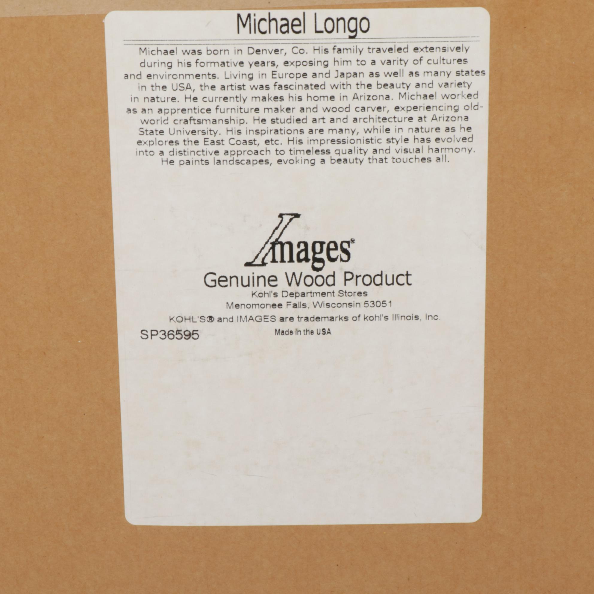 Offset Lithographs After Michael Longo "Provencal Village III," 21st Century