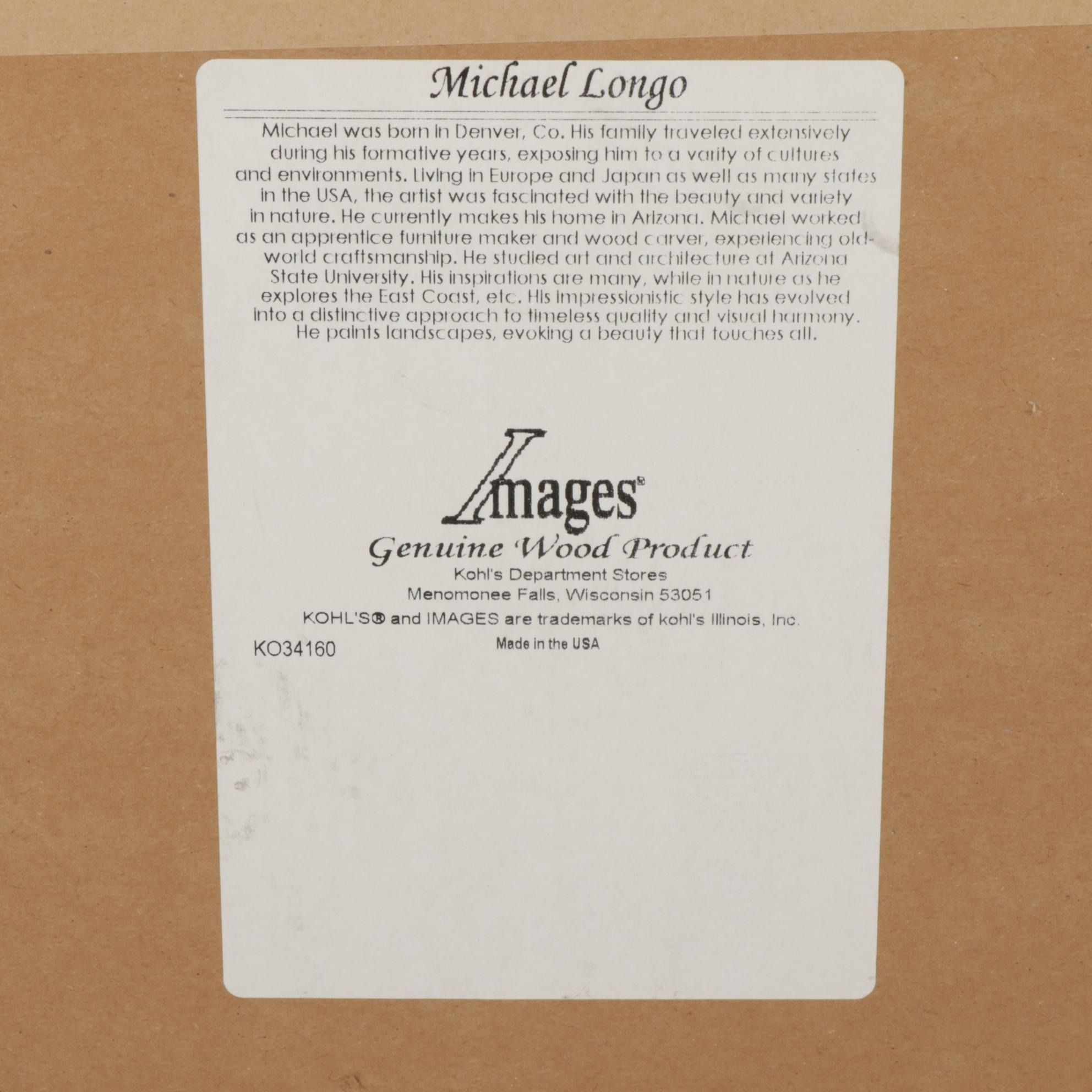 Offset Lithographs After Michael Longo "Provencal Village III," 21st Century