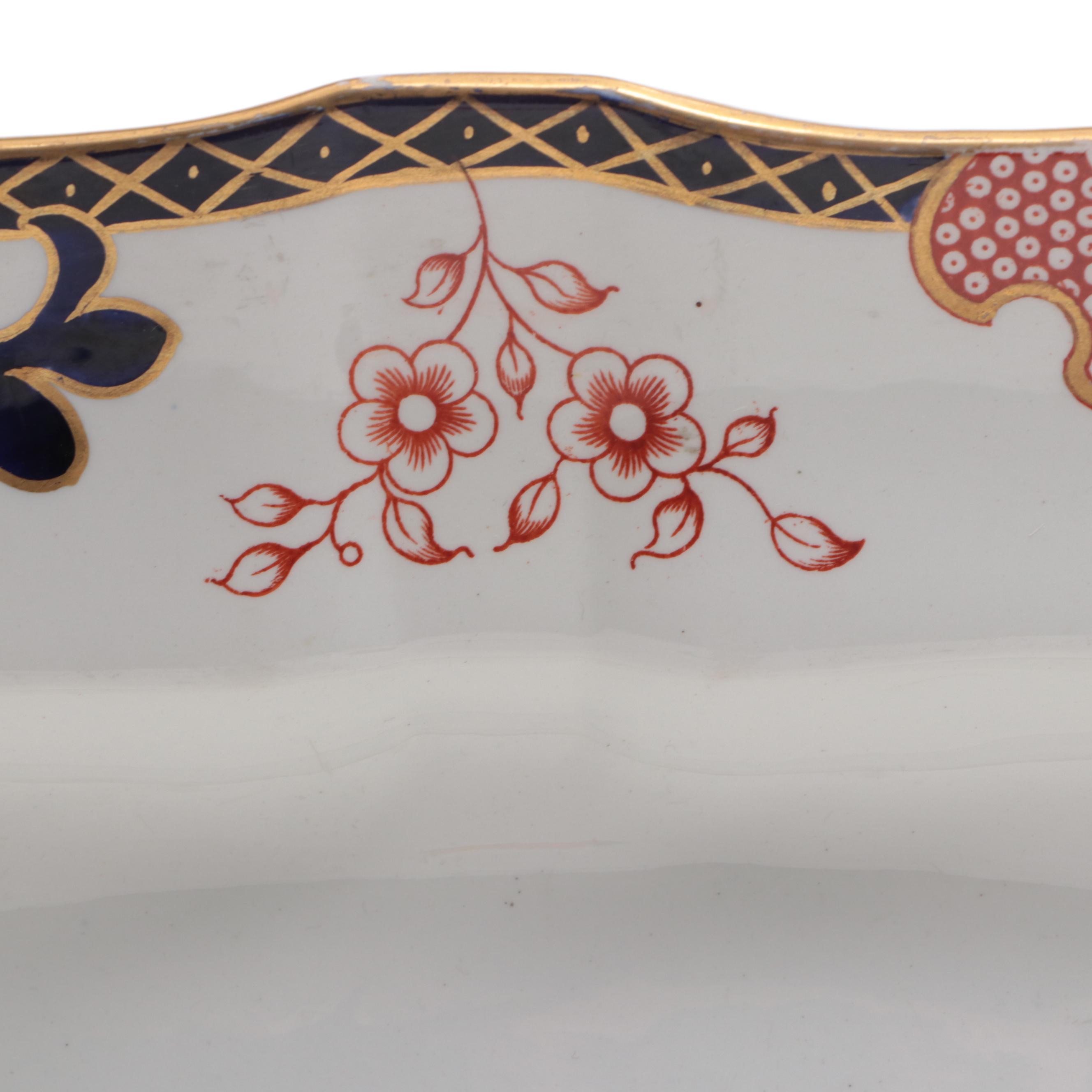 Royal Crown Derby English Bone China "King's Imari" Platter, 1906