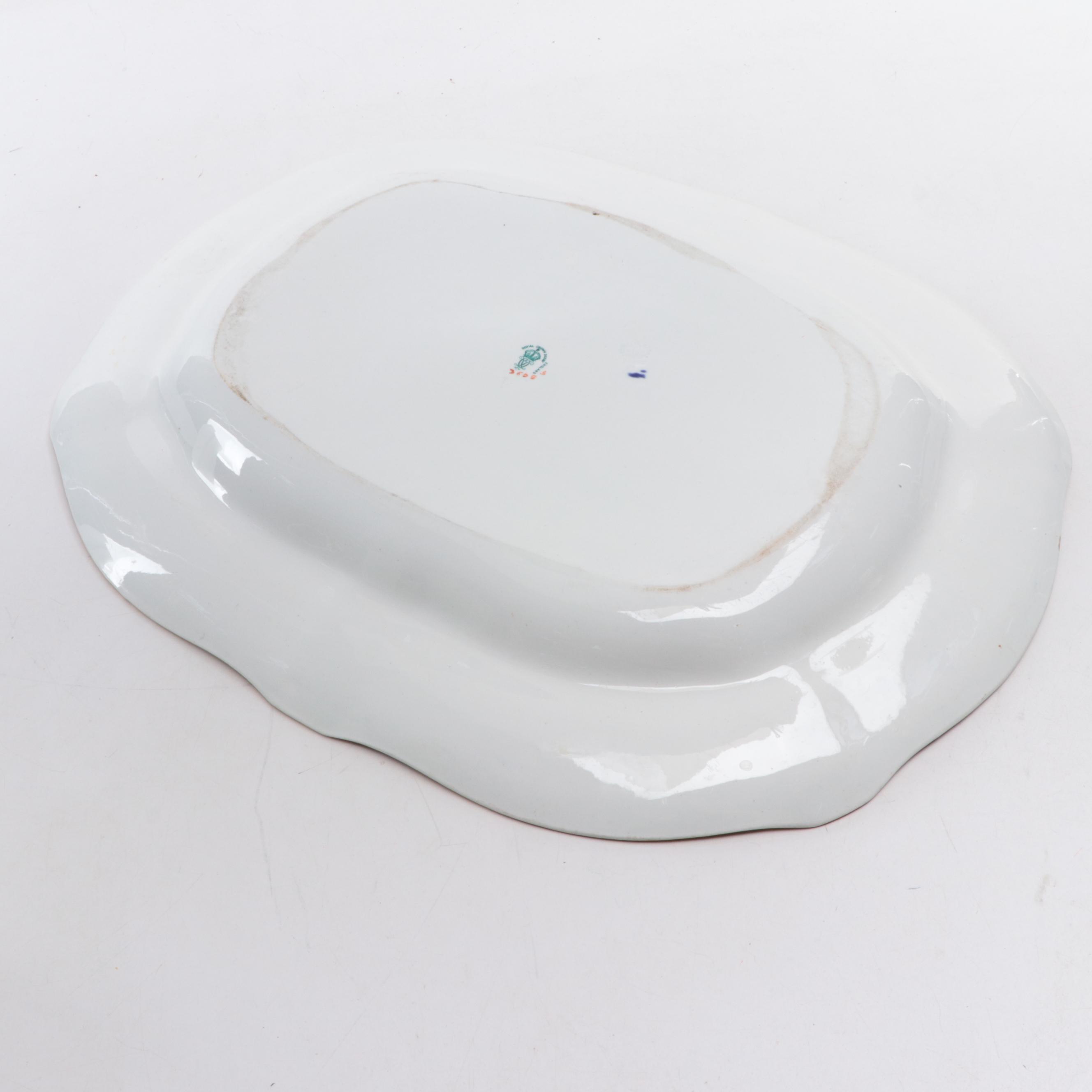 Royal Crown Derby English Bone China "King's Imari" Platter, 1906