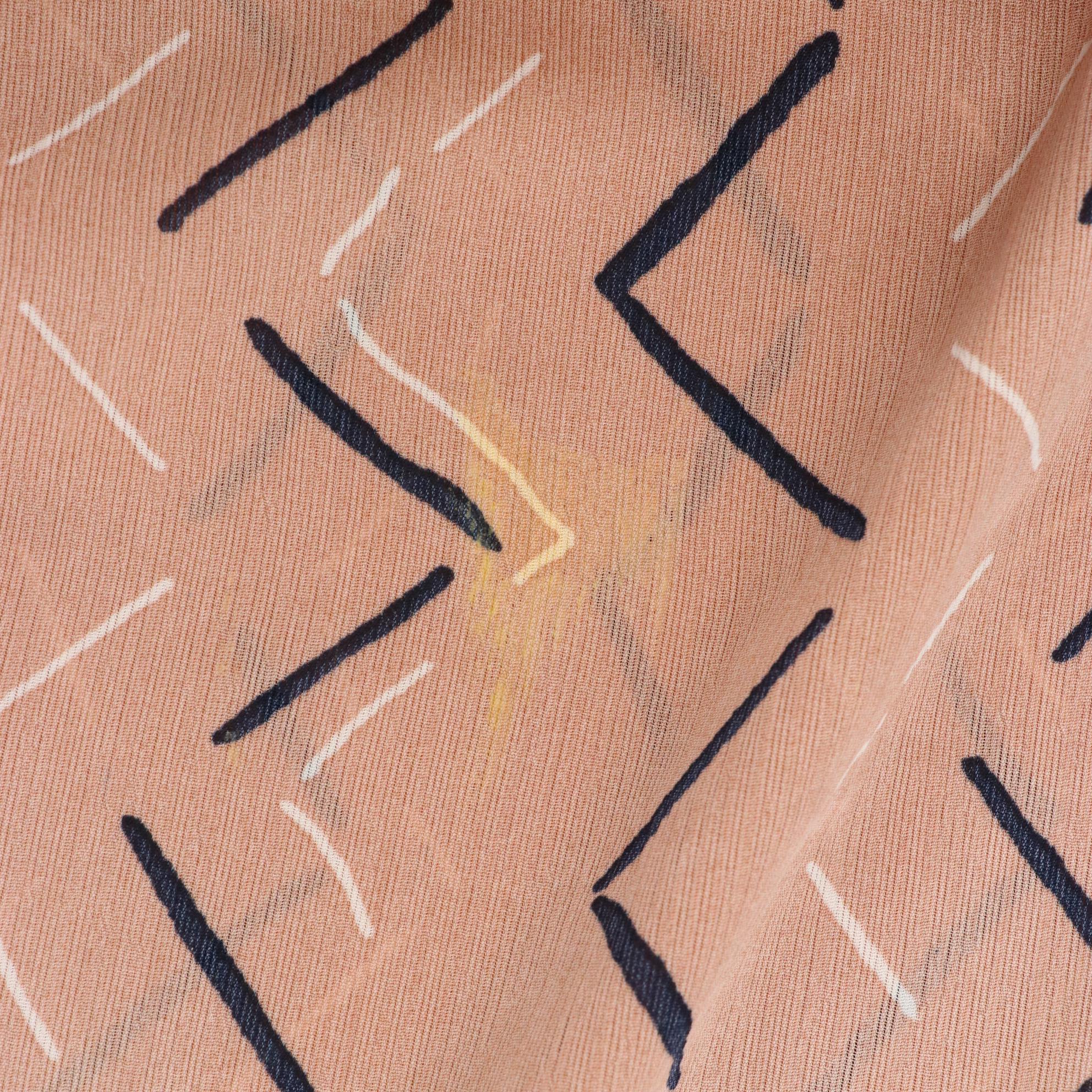 Michael Kors Chain Link Print Scarf with 2 Chic Chevron and Fringe Scarves