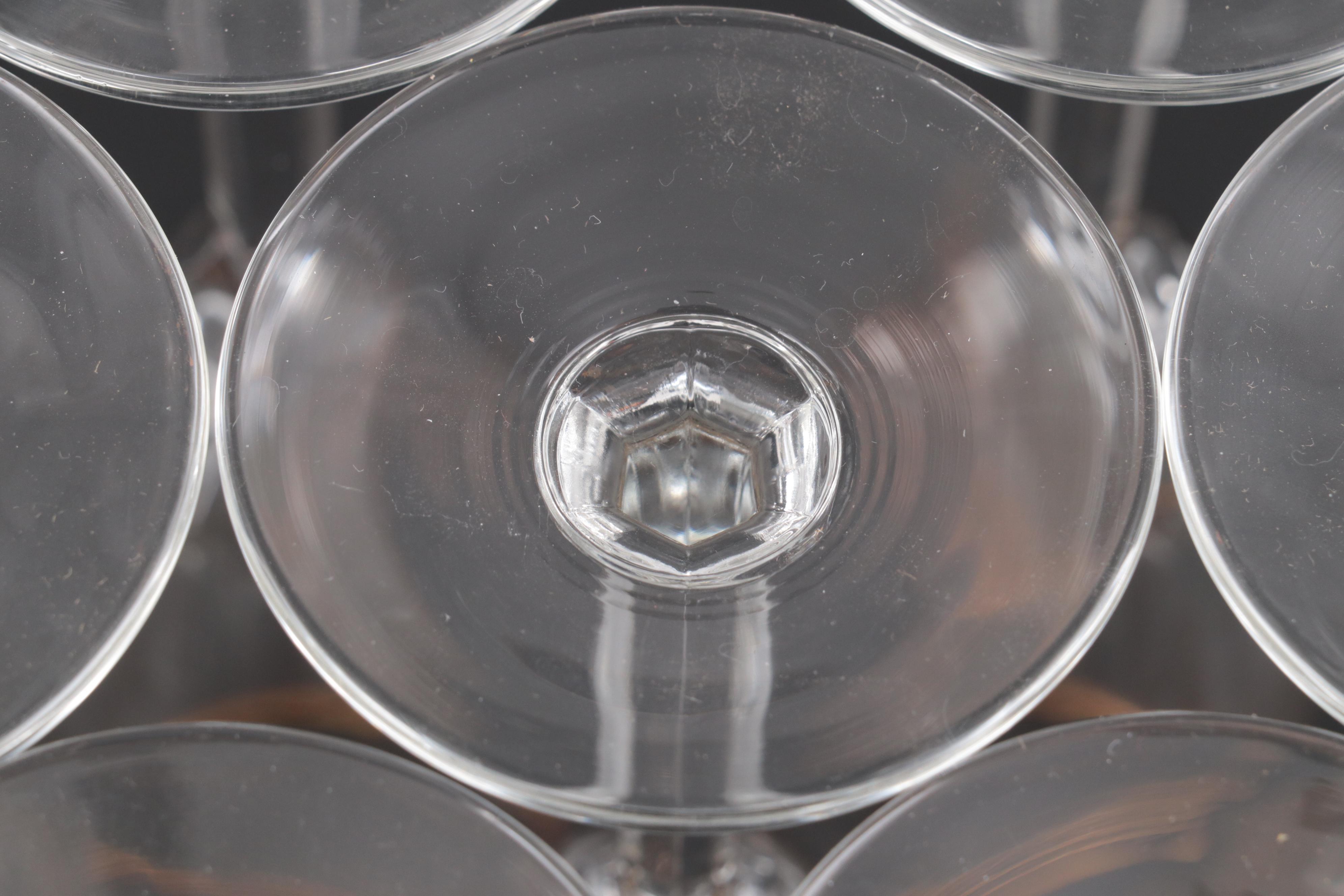 2001 Bush Cheney Presidential Inaugural Champagne Flutes