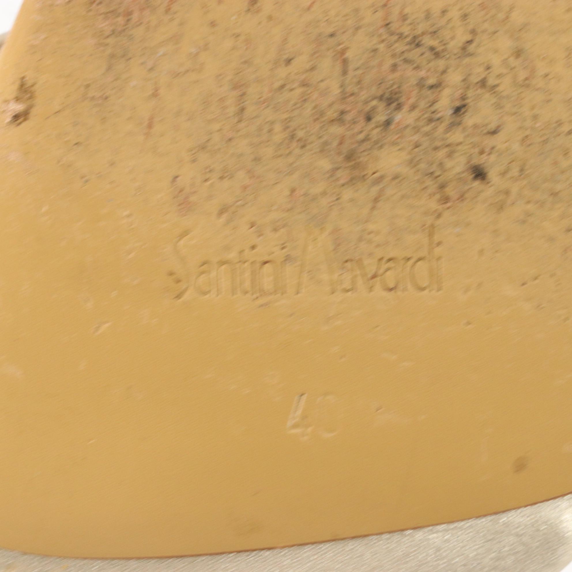 Ralph Lauren, Karl Lagerfeld, and Santini Mavardi Heeled Sandals