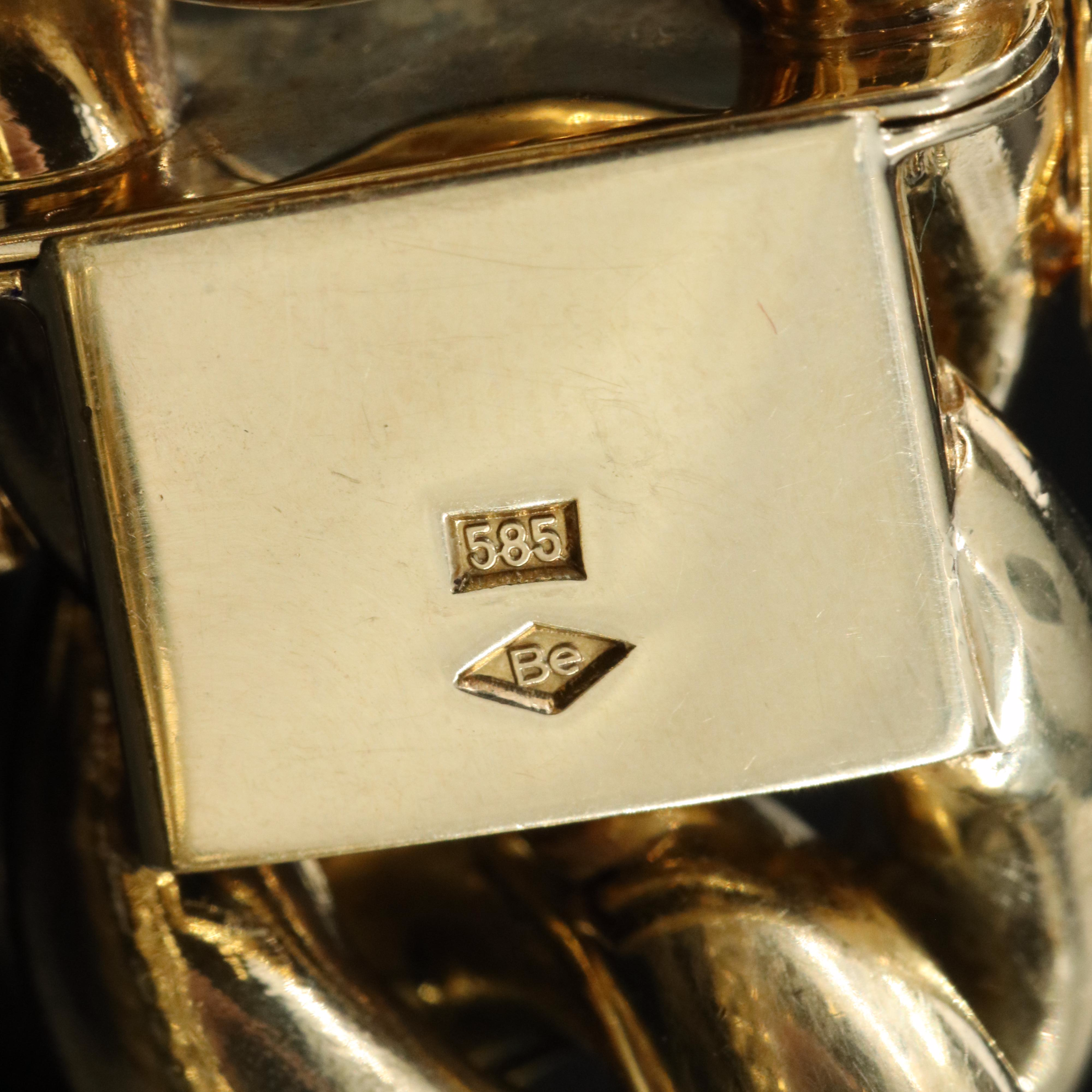 14K Curb Link Bracelet