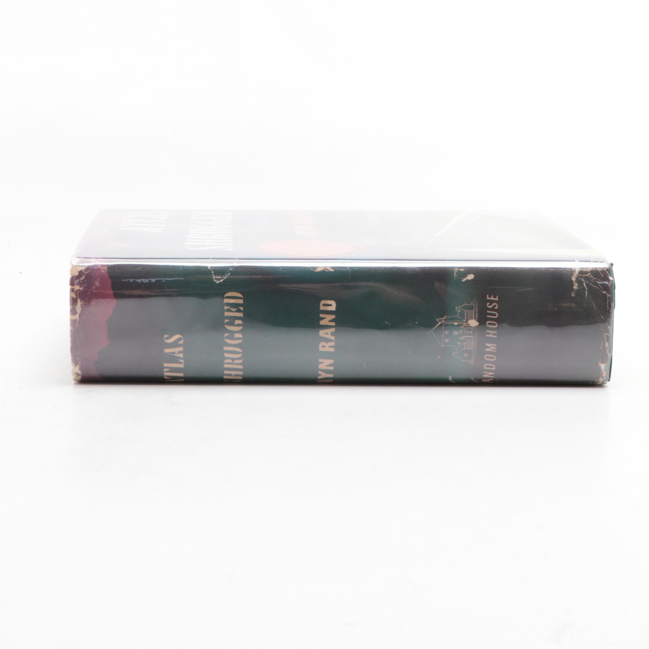 First Edition, First Printing "Atlas Shrugged" by Ayn Rand with Jacket, 1957