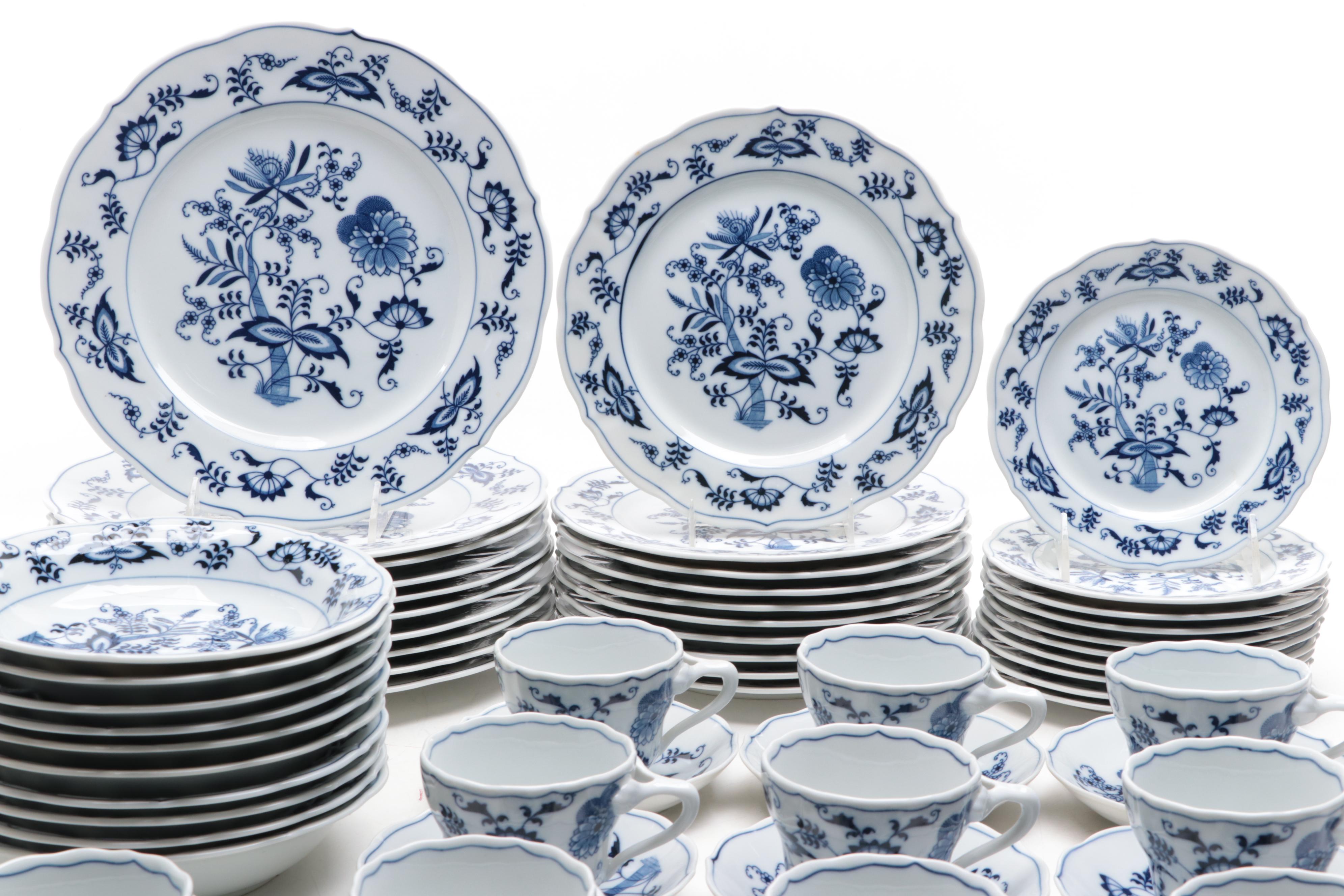 Japanese Blue Danube Porcelain Dinnerware