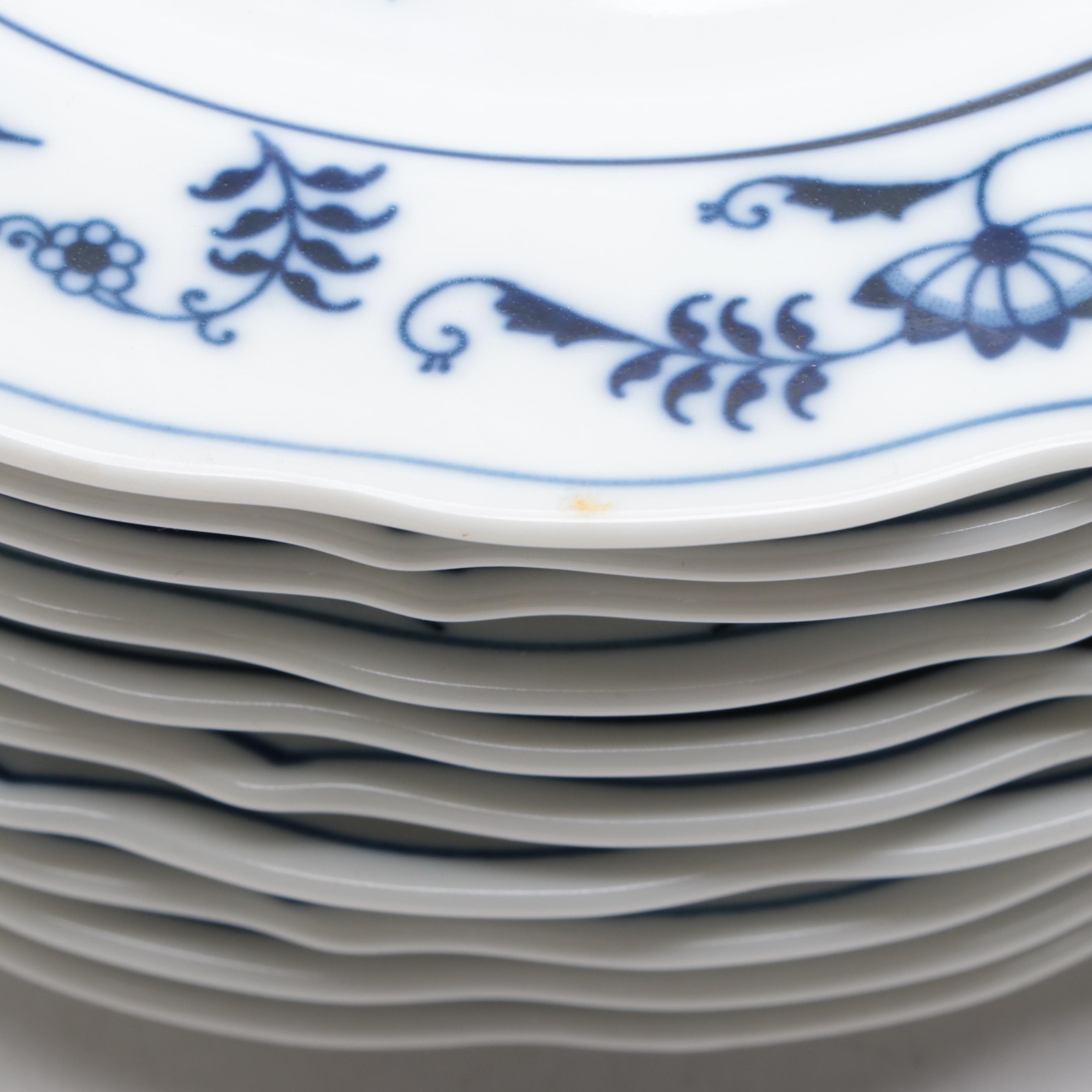 Japanese Blue Danube Porcelain Dinnerware