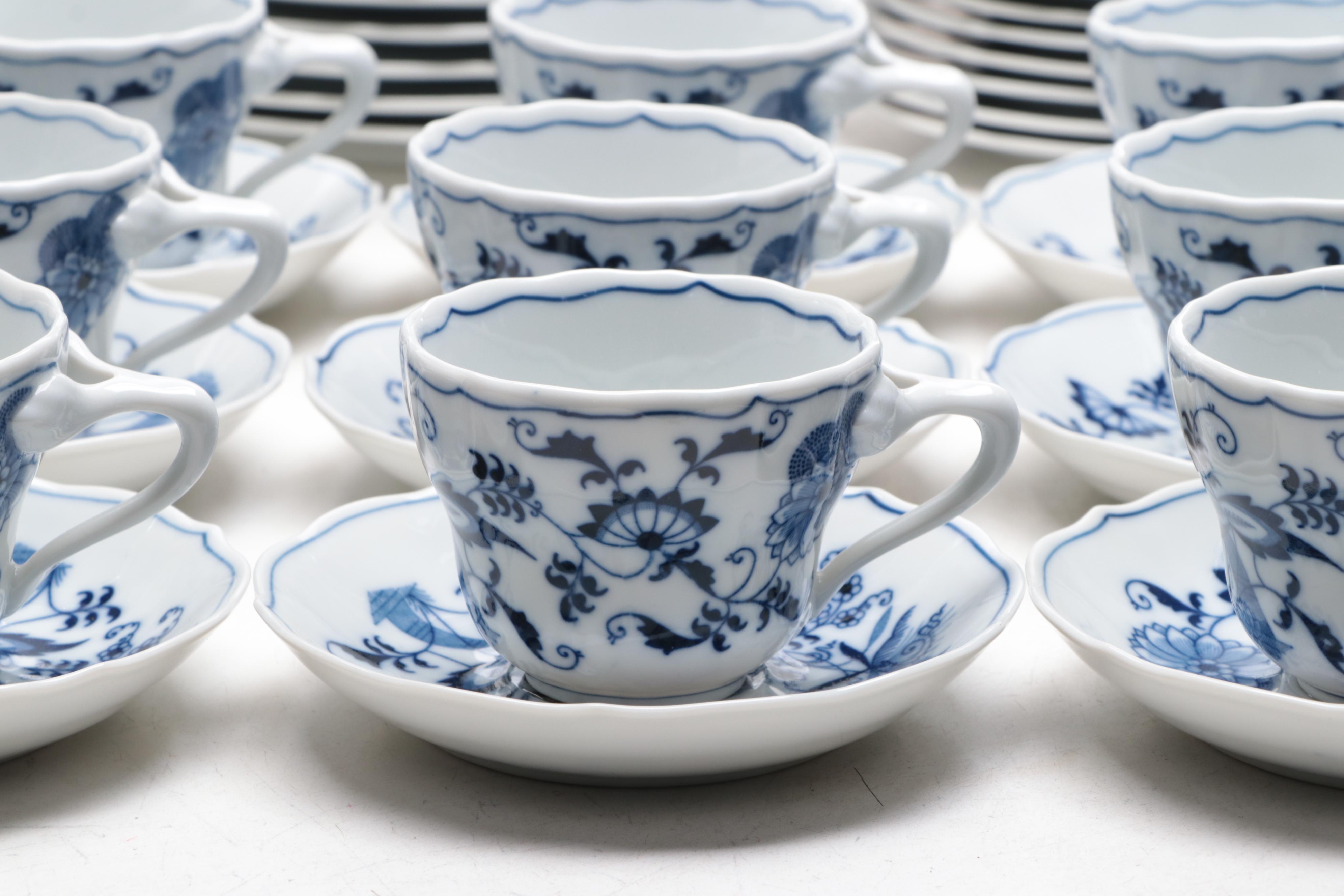 Japanese Blue Danube Porcelain Dinnerware