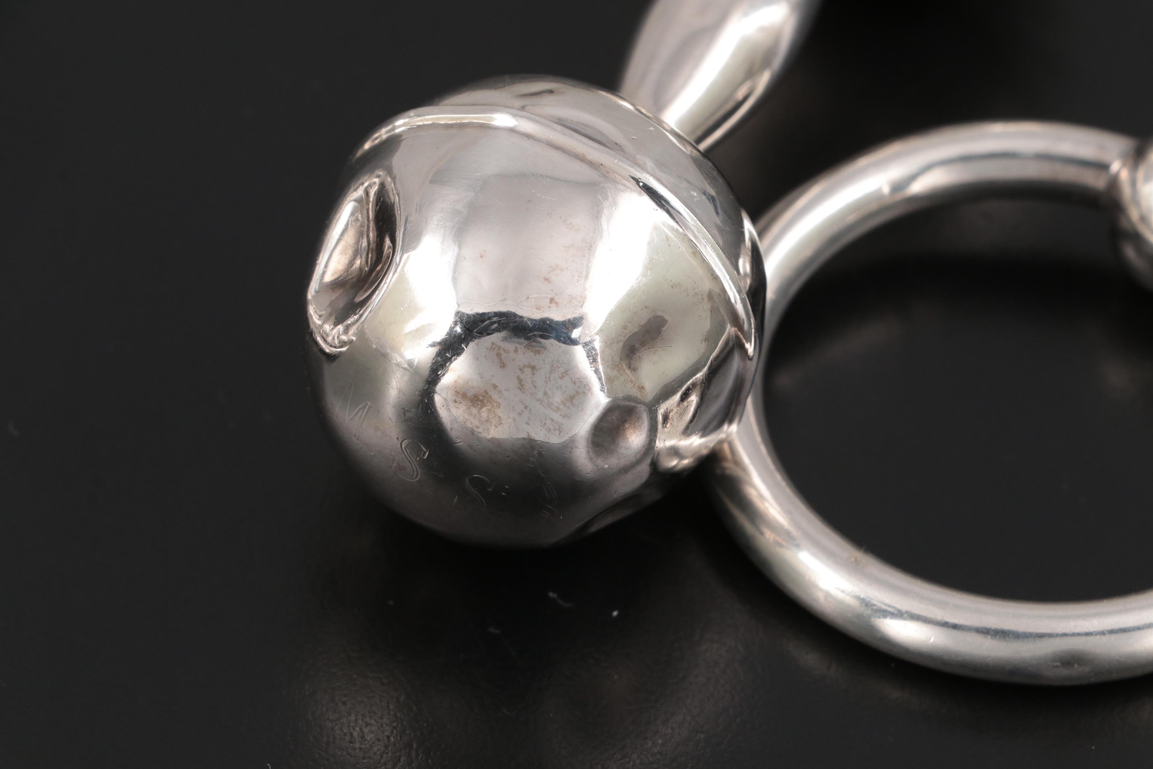 Tiffany & Co Sterling Silver Rattle and Other Sterling and Silver Baby Items