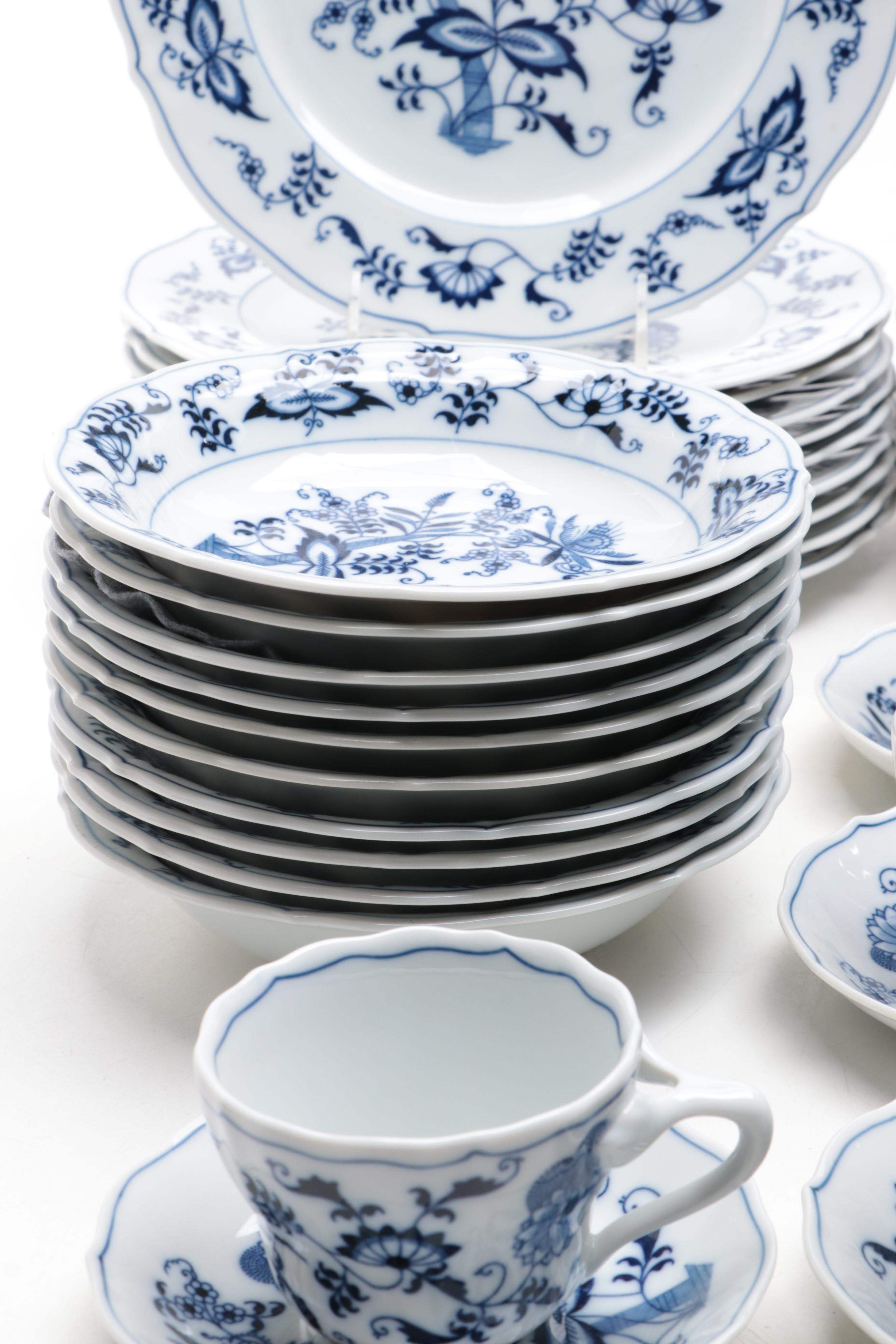 Japanese Blue Danube Porcelain Dinnerware