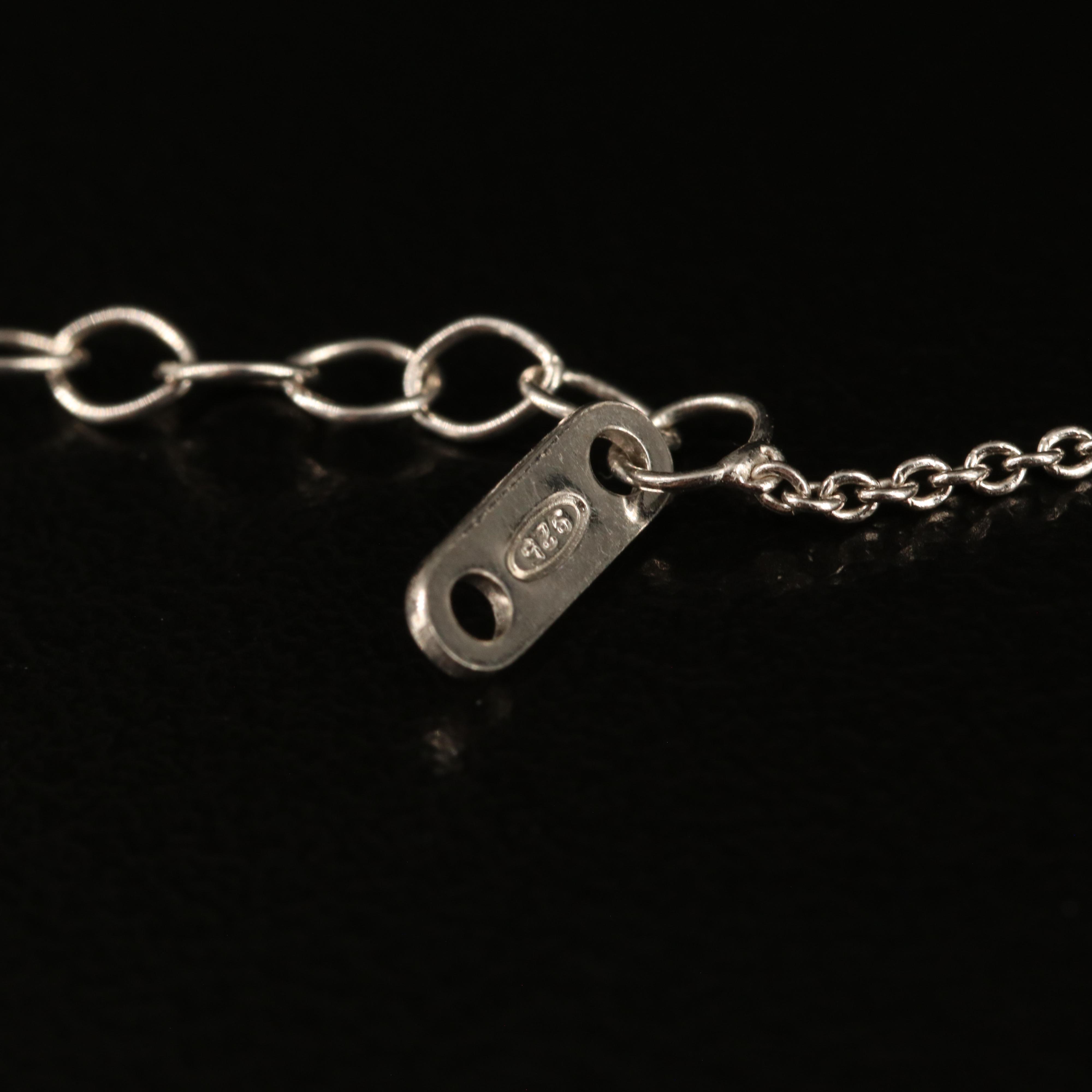 Sterling Cubic Zirconia "Best Mom" Double Heart Necklace