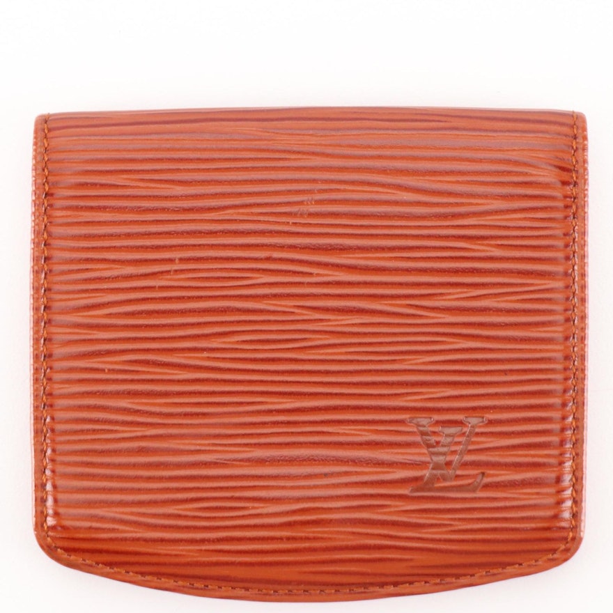 Louis Vuitton Coin Purse in Kenyan Fawn Epi Leather