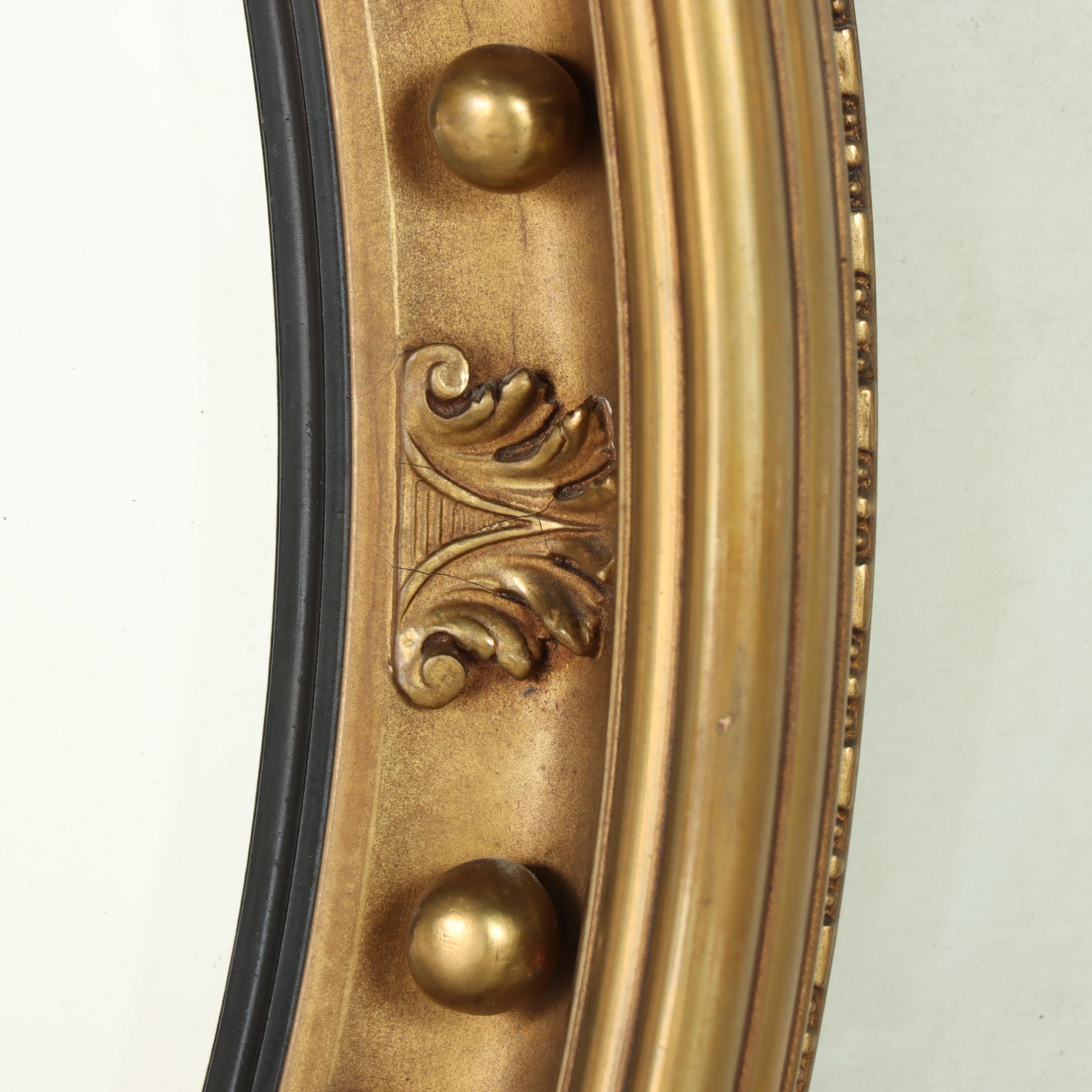 Federal Style Gilt-Gesso Mirror, Early 20th Century