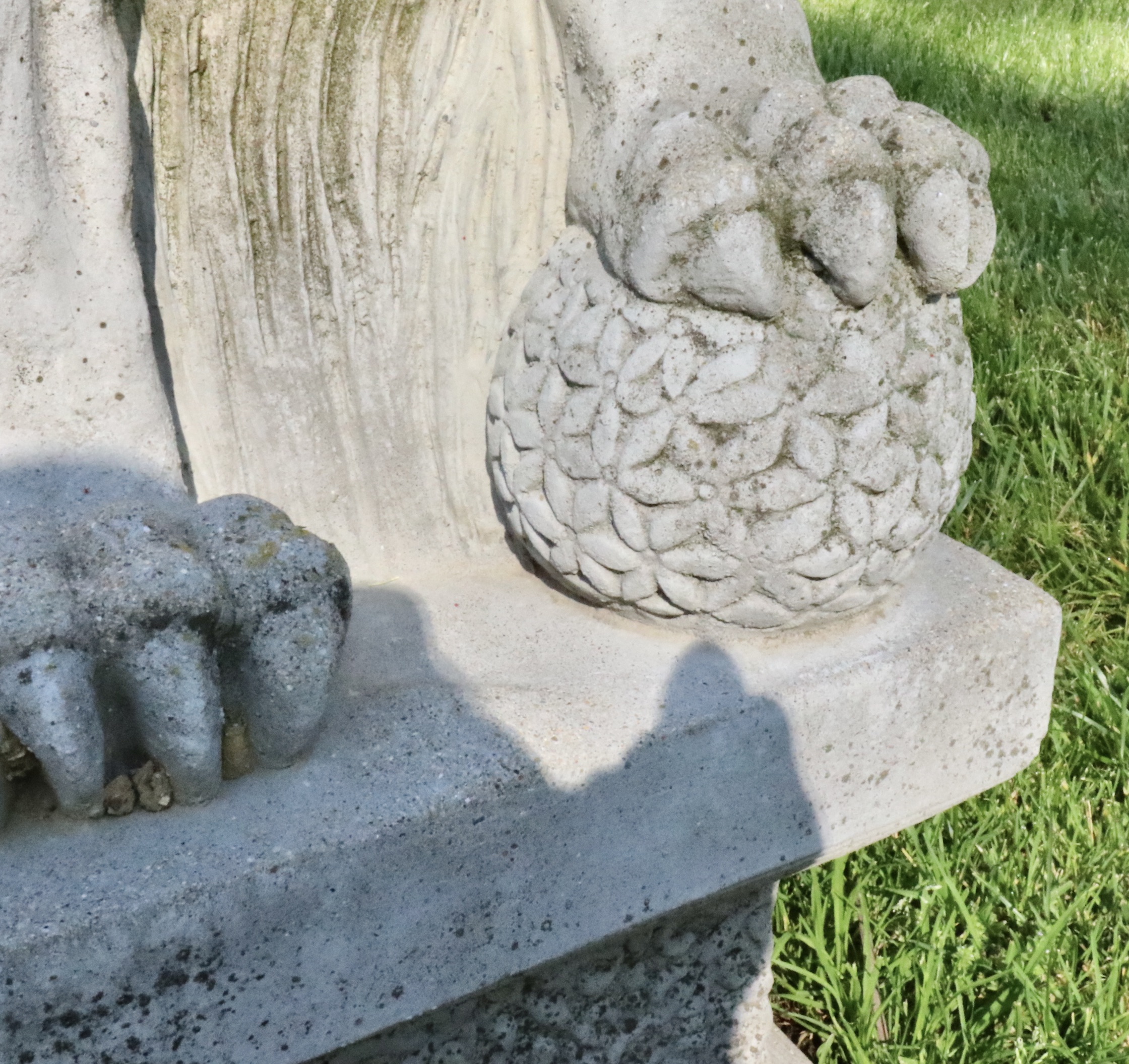 Concrete Shishi "石獅" Guardian Lion Statues
