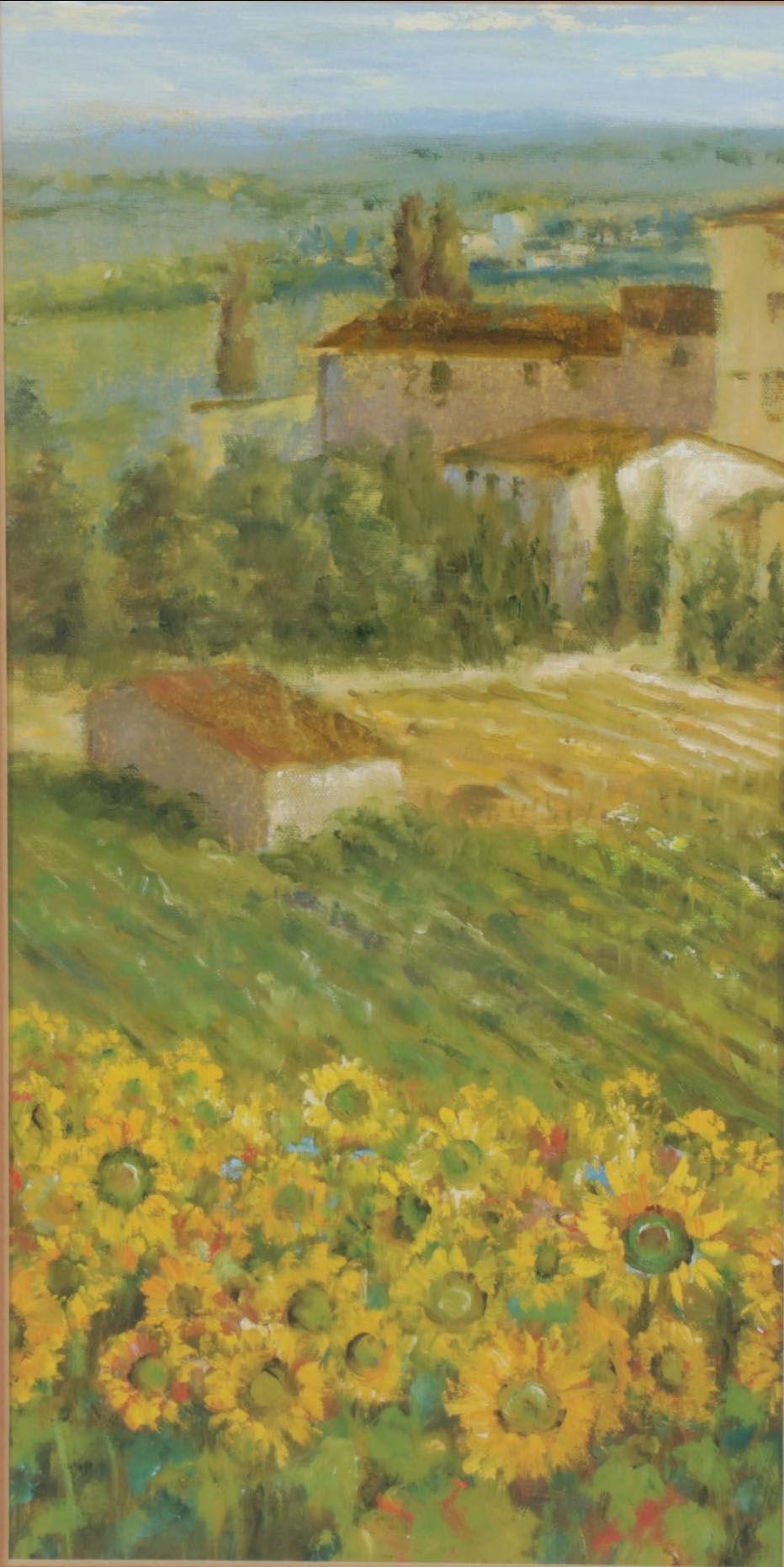 Offset Lithographs After Michael Longo "Provencal Village III," 21st Century