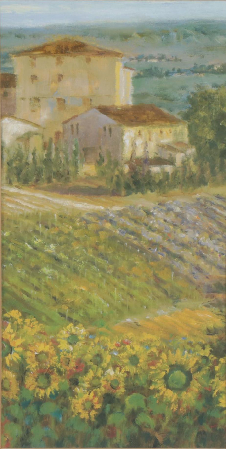 Offset Lithographs After Michael Longo "Provencal Village III," 21st Century