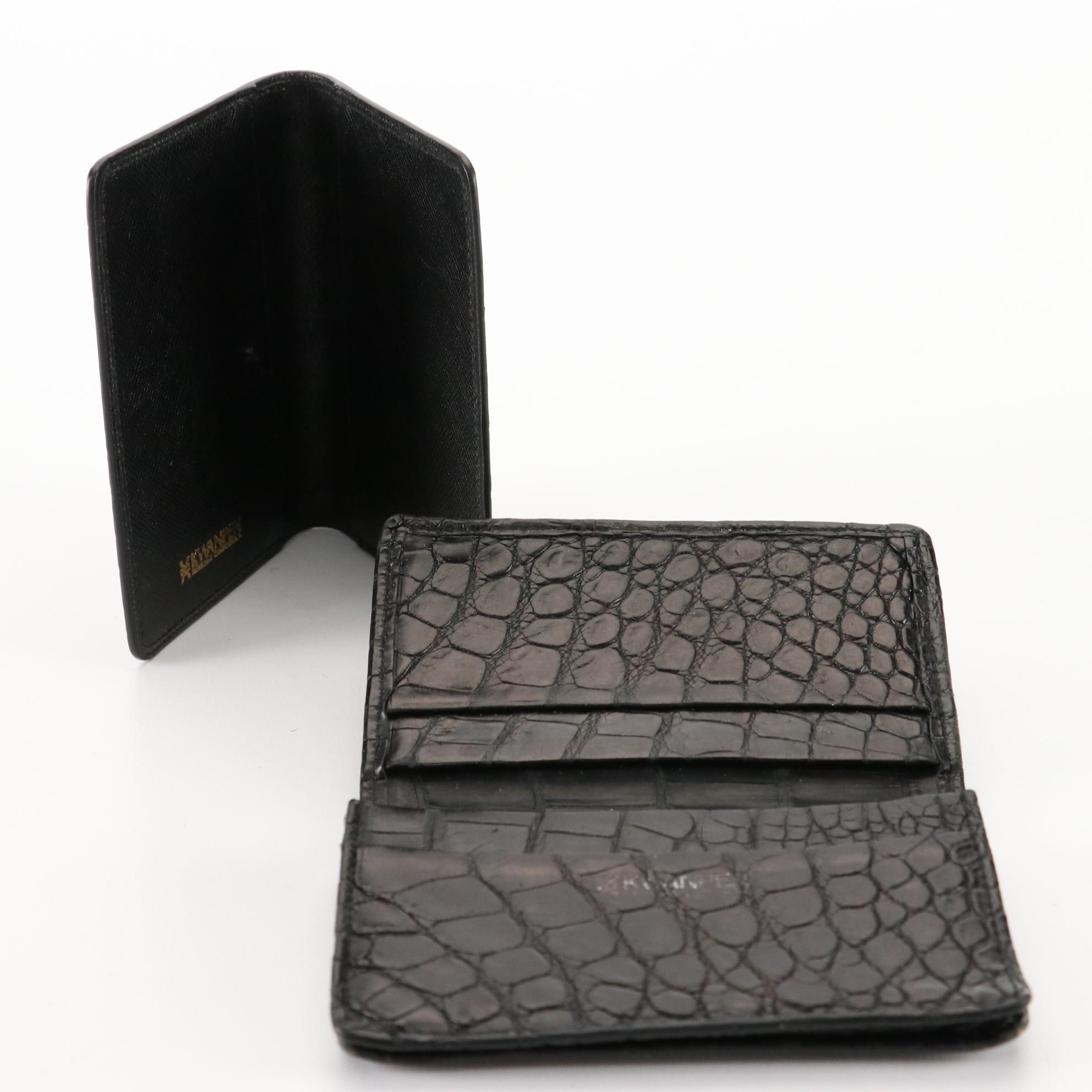 Kwanpen Crocodile Wallet and ID/Card Holder