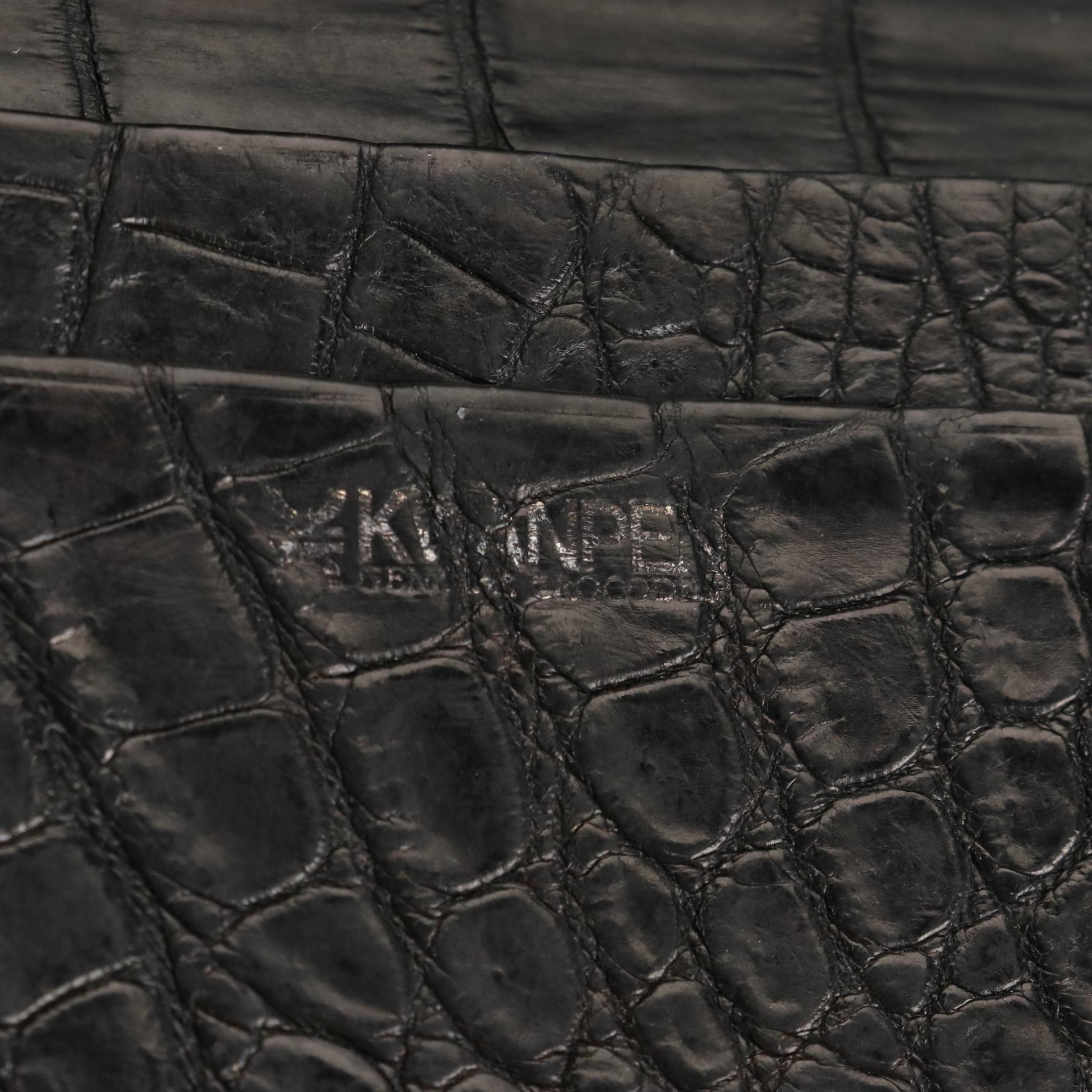 Kwanpen Crocodile Wallet and ID/Card Holder