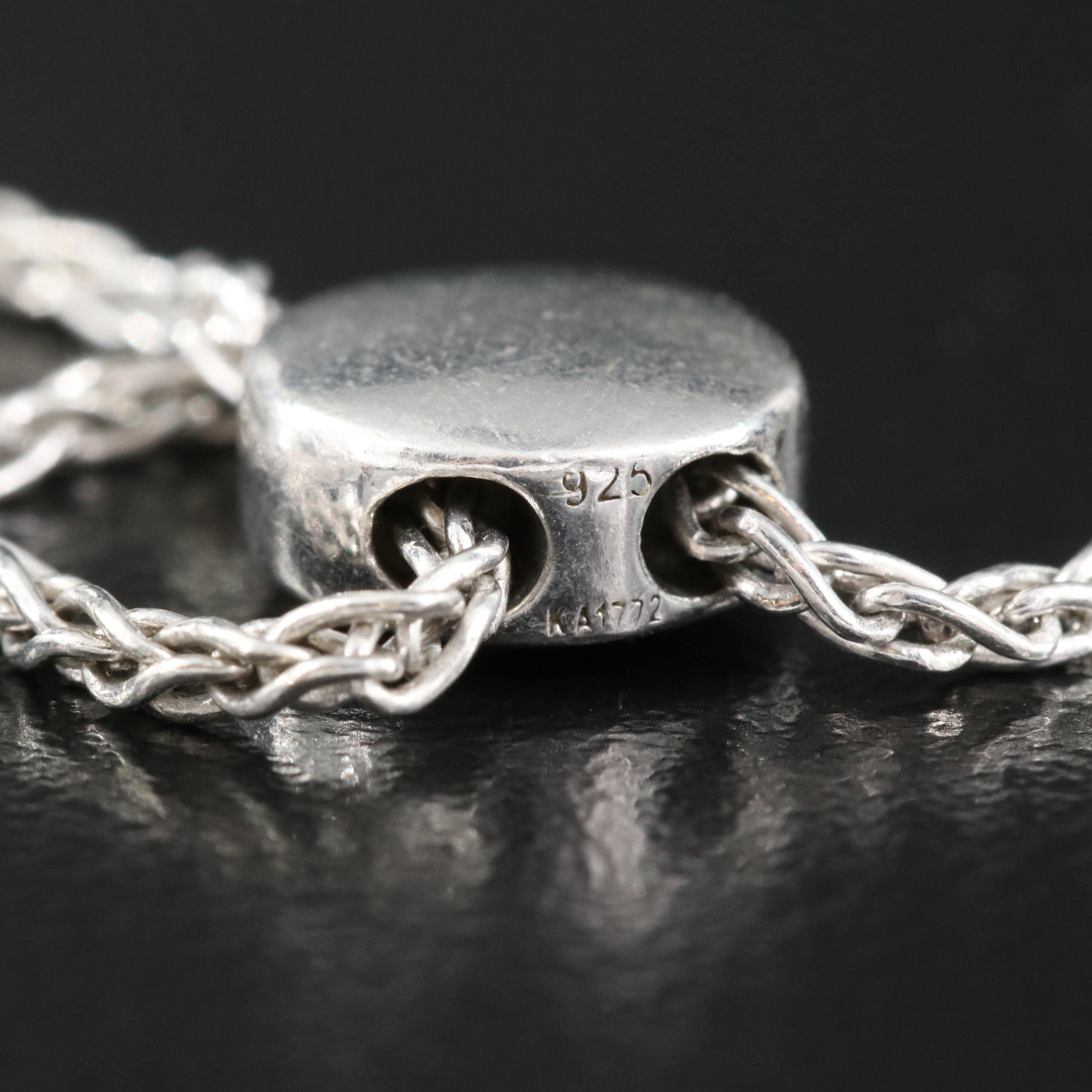 Sterling Garnet and Topaz Bolo Bracelet with 10K Rose Gold Accents