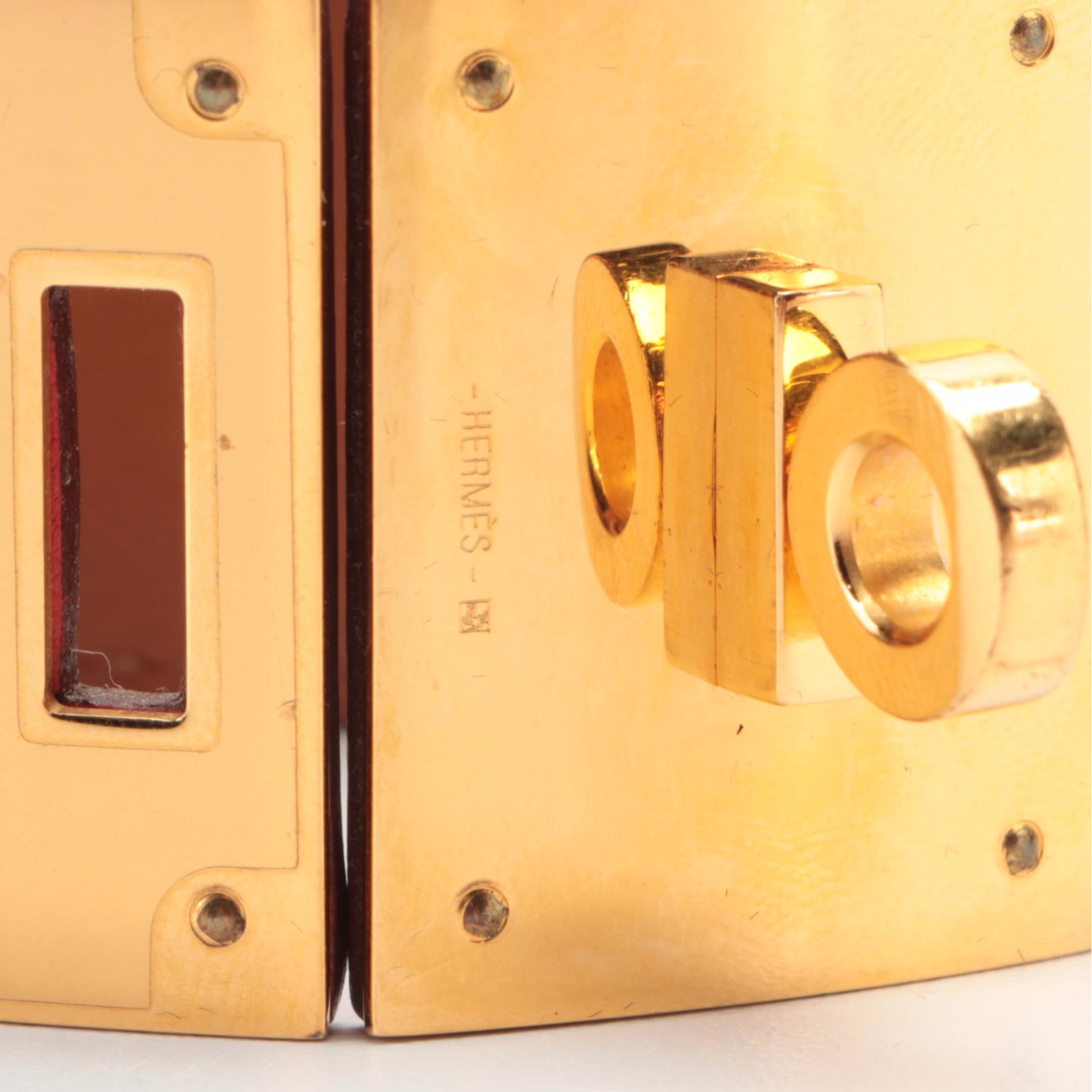 Hermès Kelly Dog Bracelet in Leather