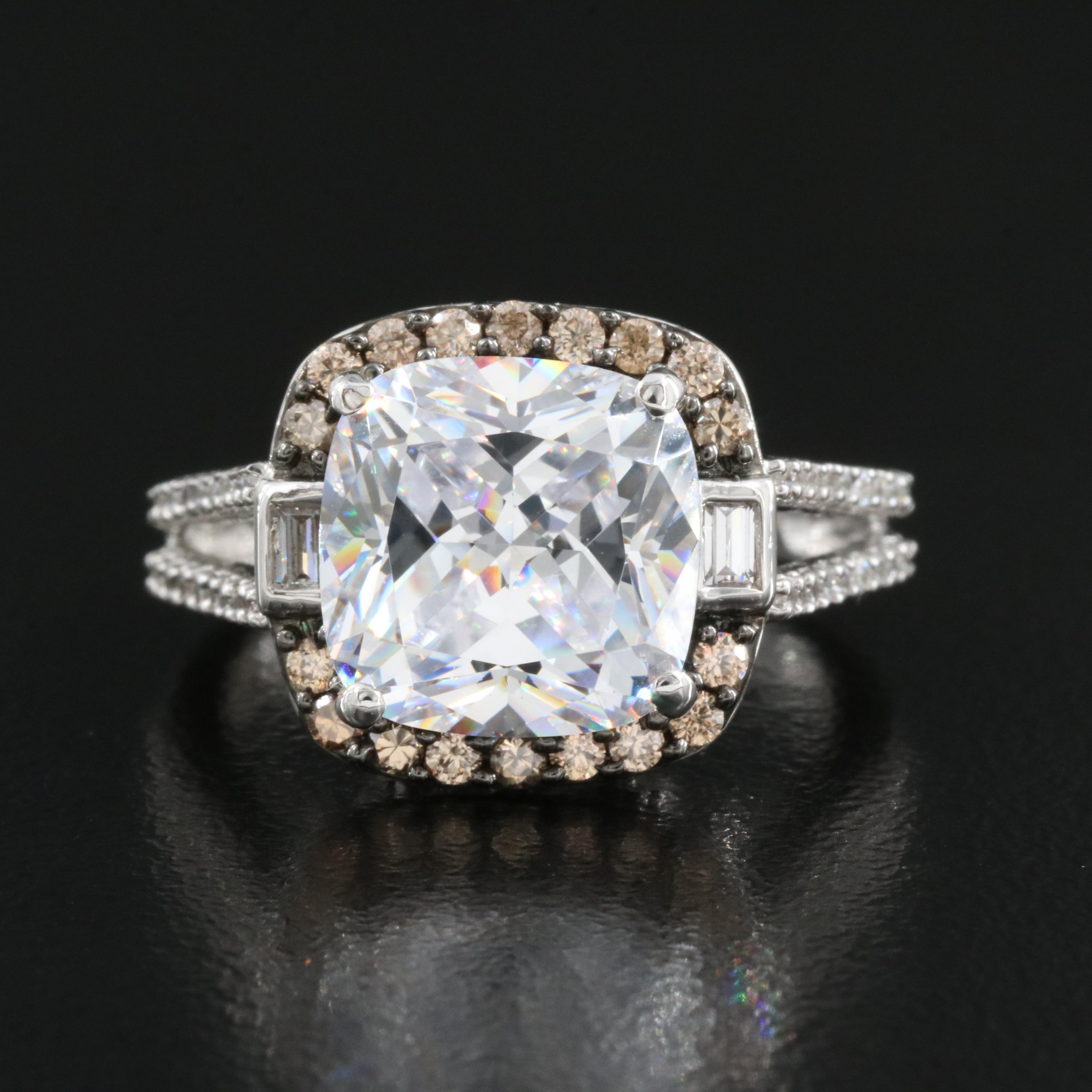 Sterling Cubic Zirconia Ring