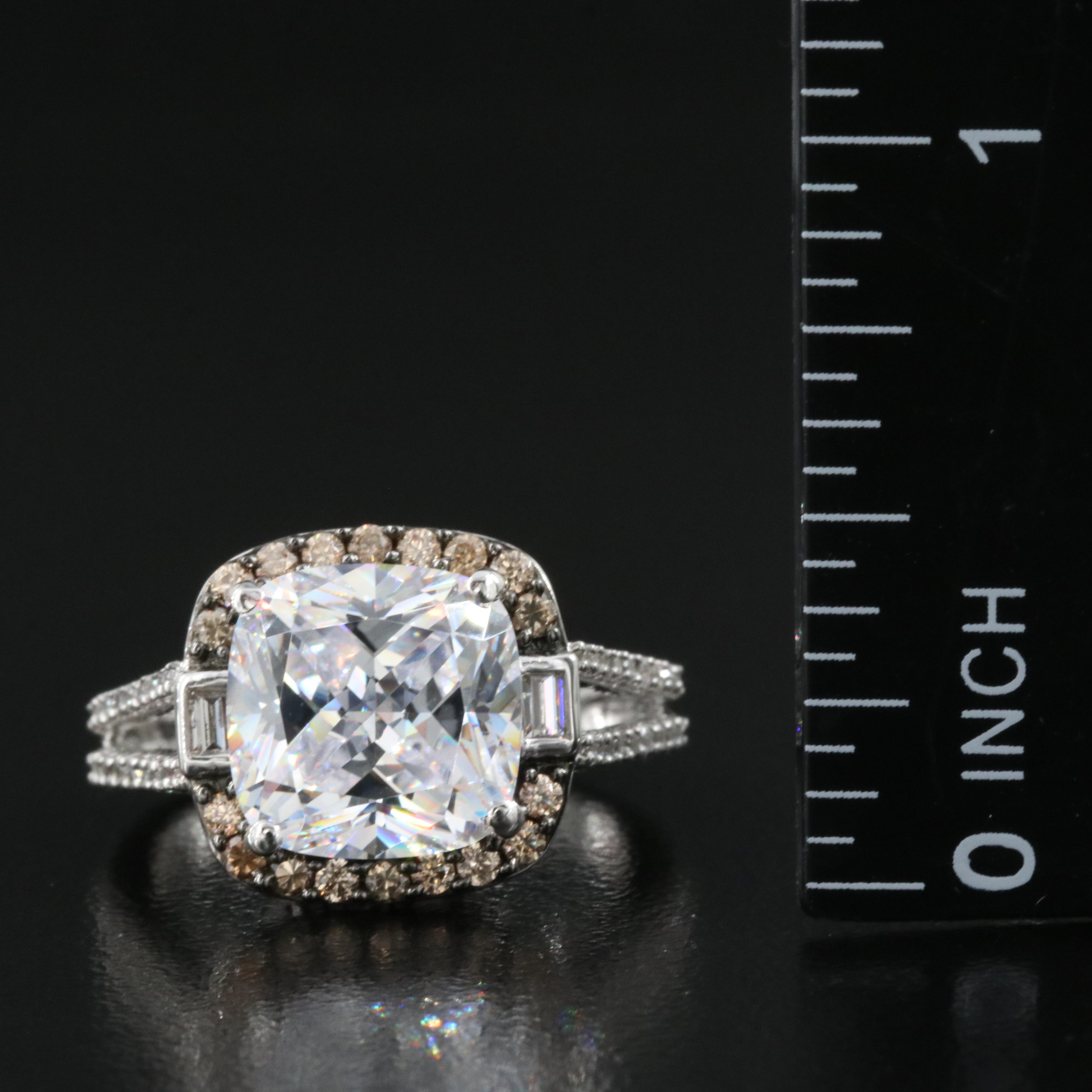 Sterling Cubic Zirconia Ring